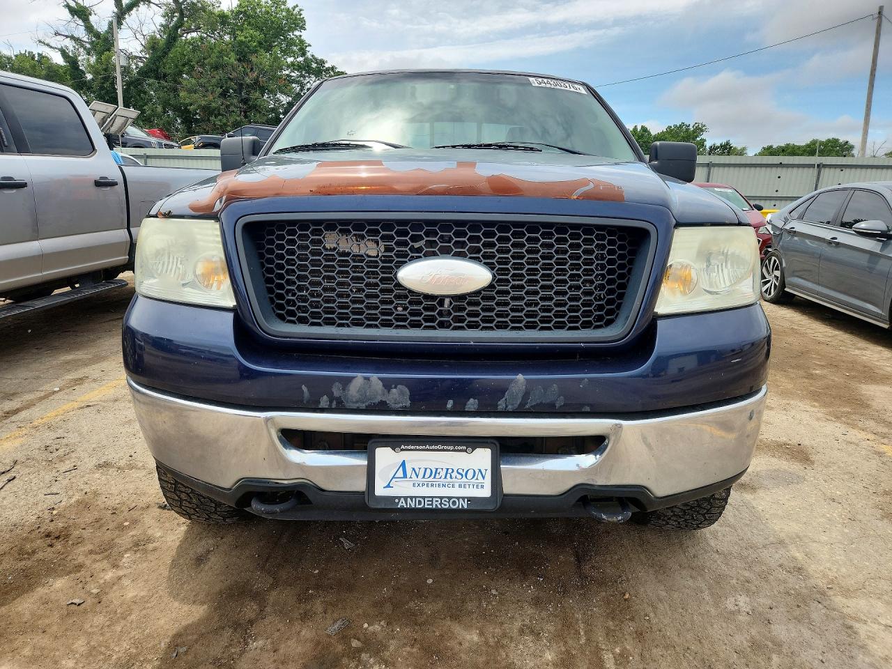 2006 Ford F150 Supercrew Blue vin: 1FTPW14V96FB09023