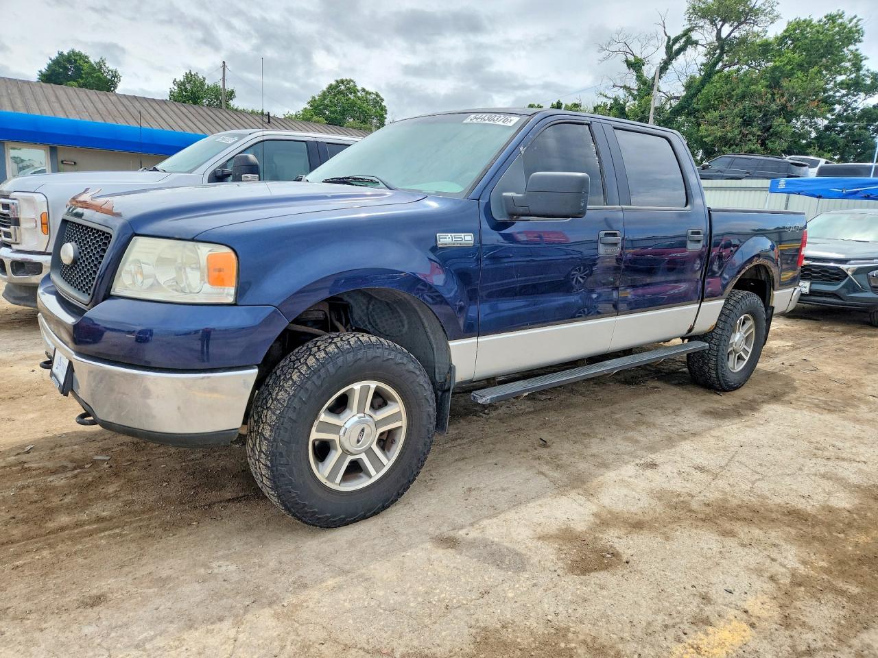 2006 Ford F150 Supercrew Blue vin: 1FTPW14V96FB09023