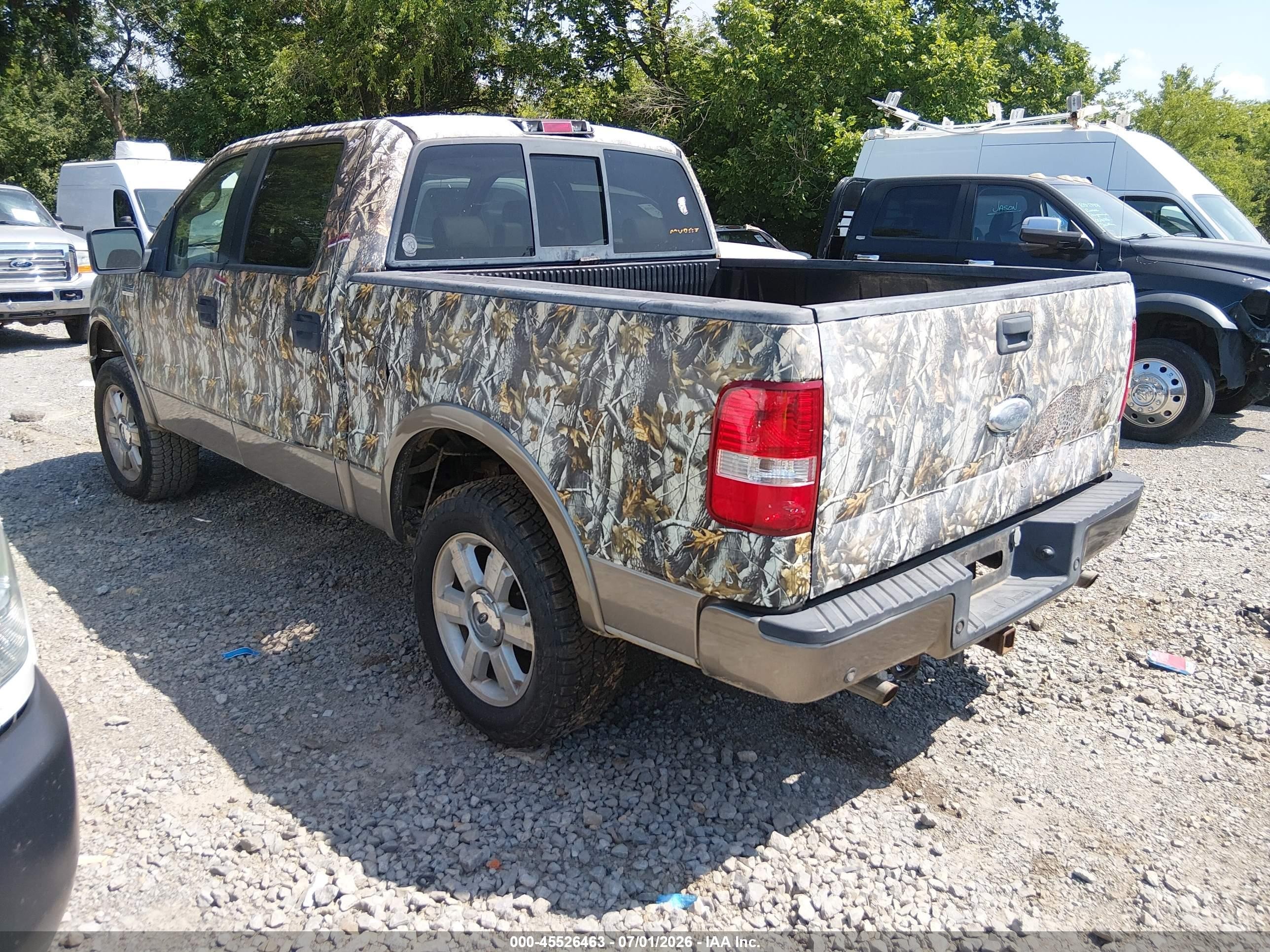 2006 Ford F-150   Blue vin: 1FTPW14V96FB16022