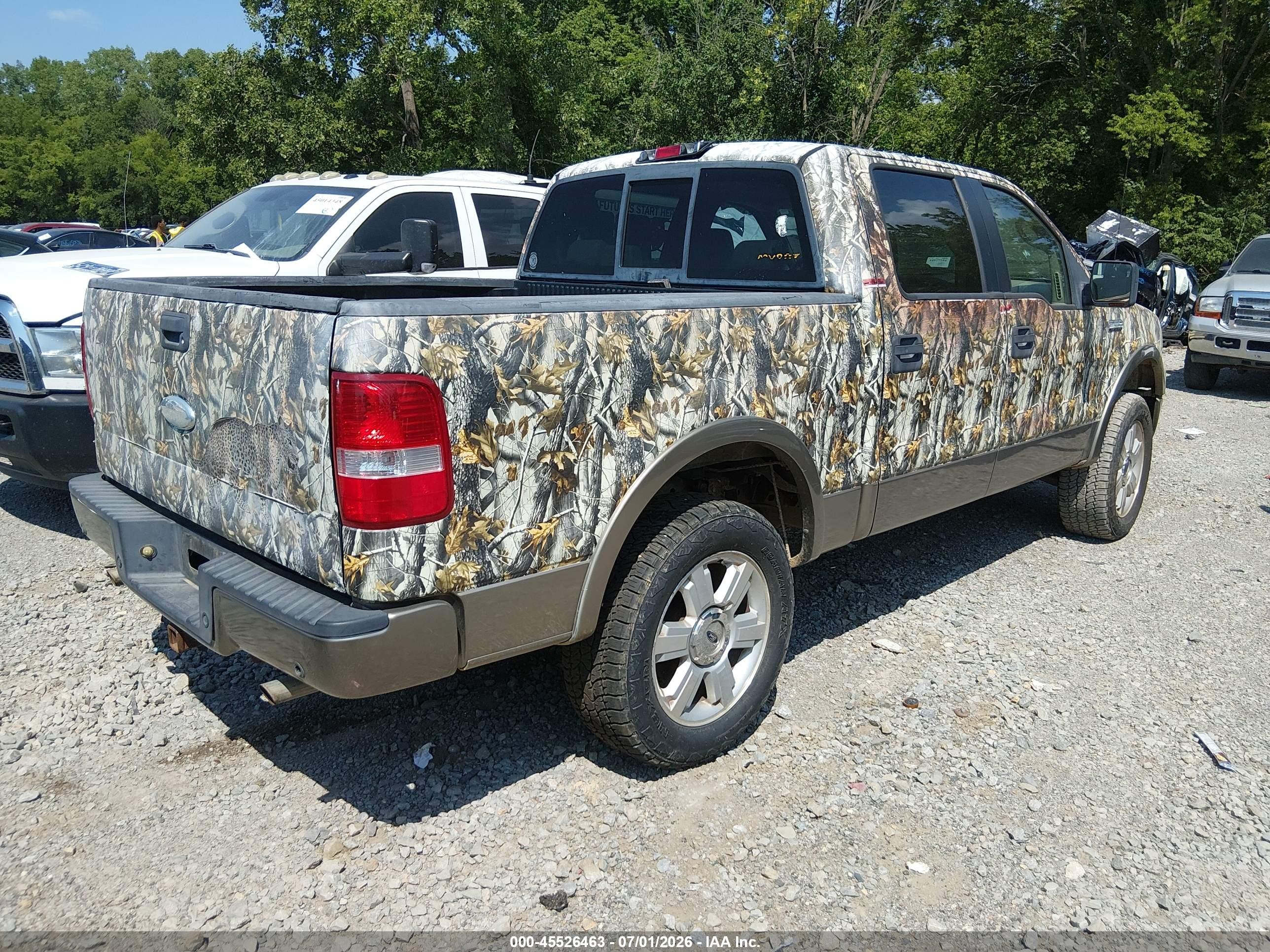 2006 Ford F-150   Blue vin: 1FTPW14V96FB16022