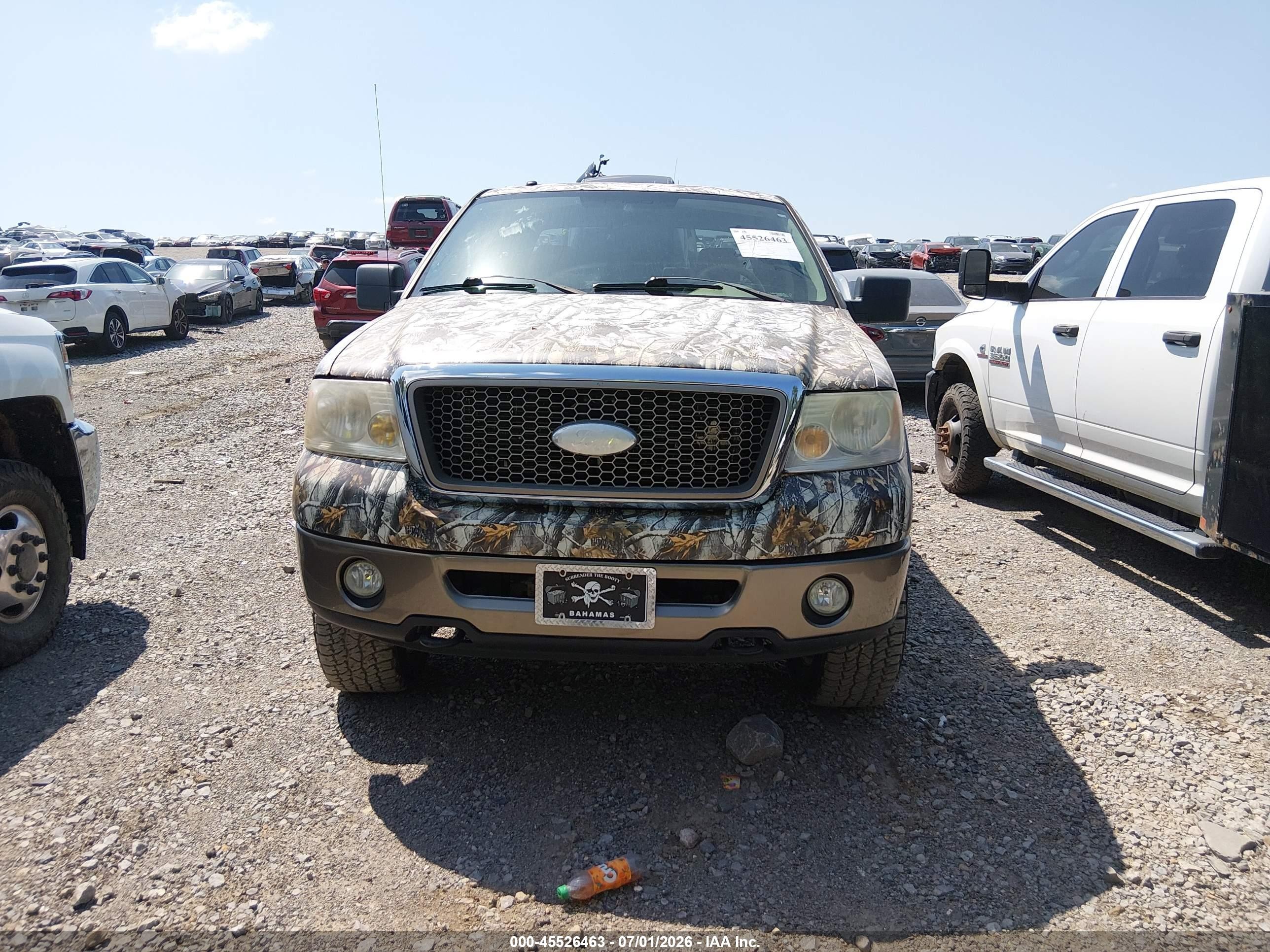 2006 Ford F-150   Blue vin: 1FTPW14V96FB16022