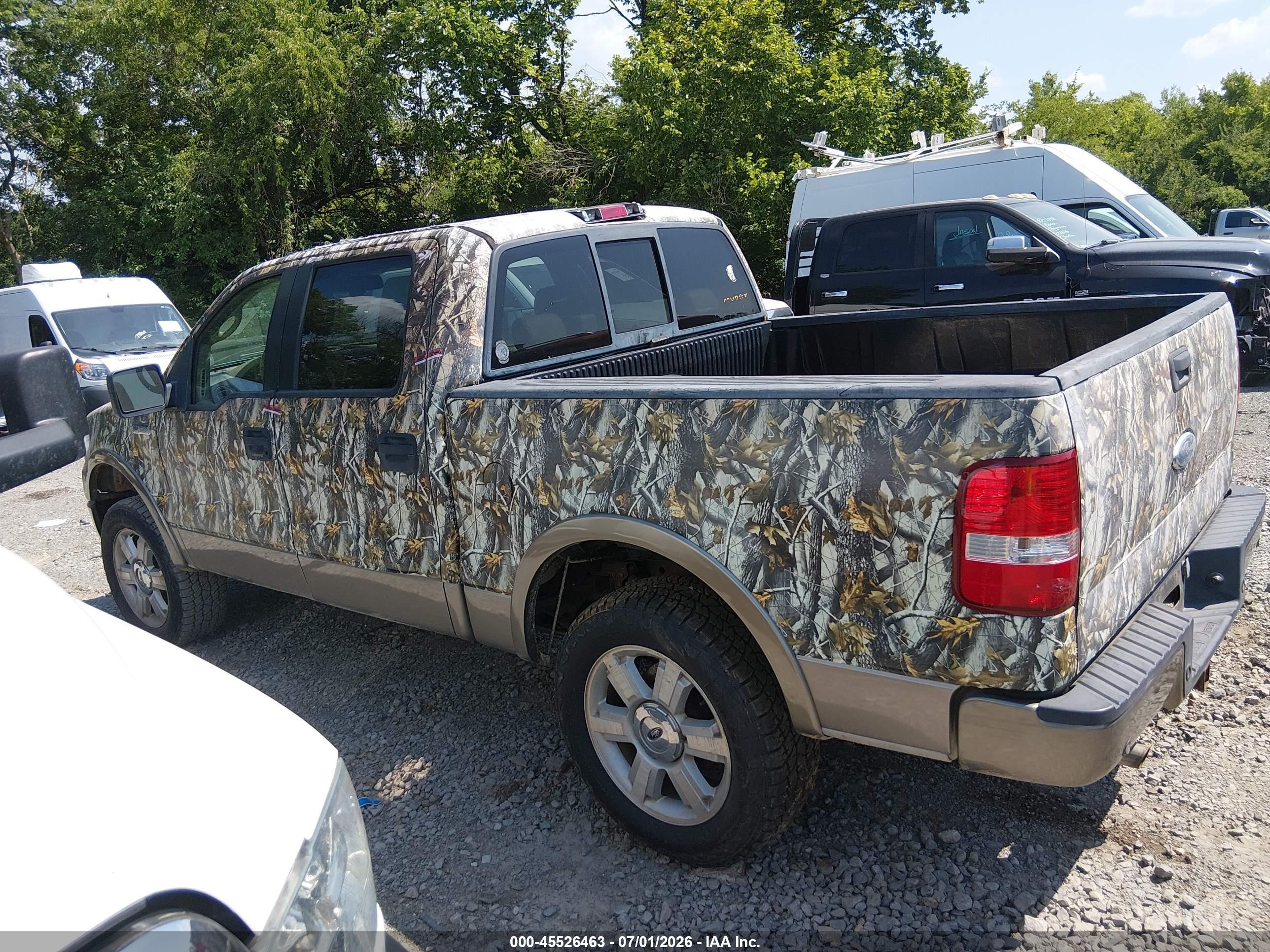 2006 Ford F-150   Blue vin: 1FTPW14V96FB16022