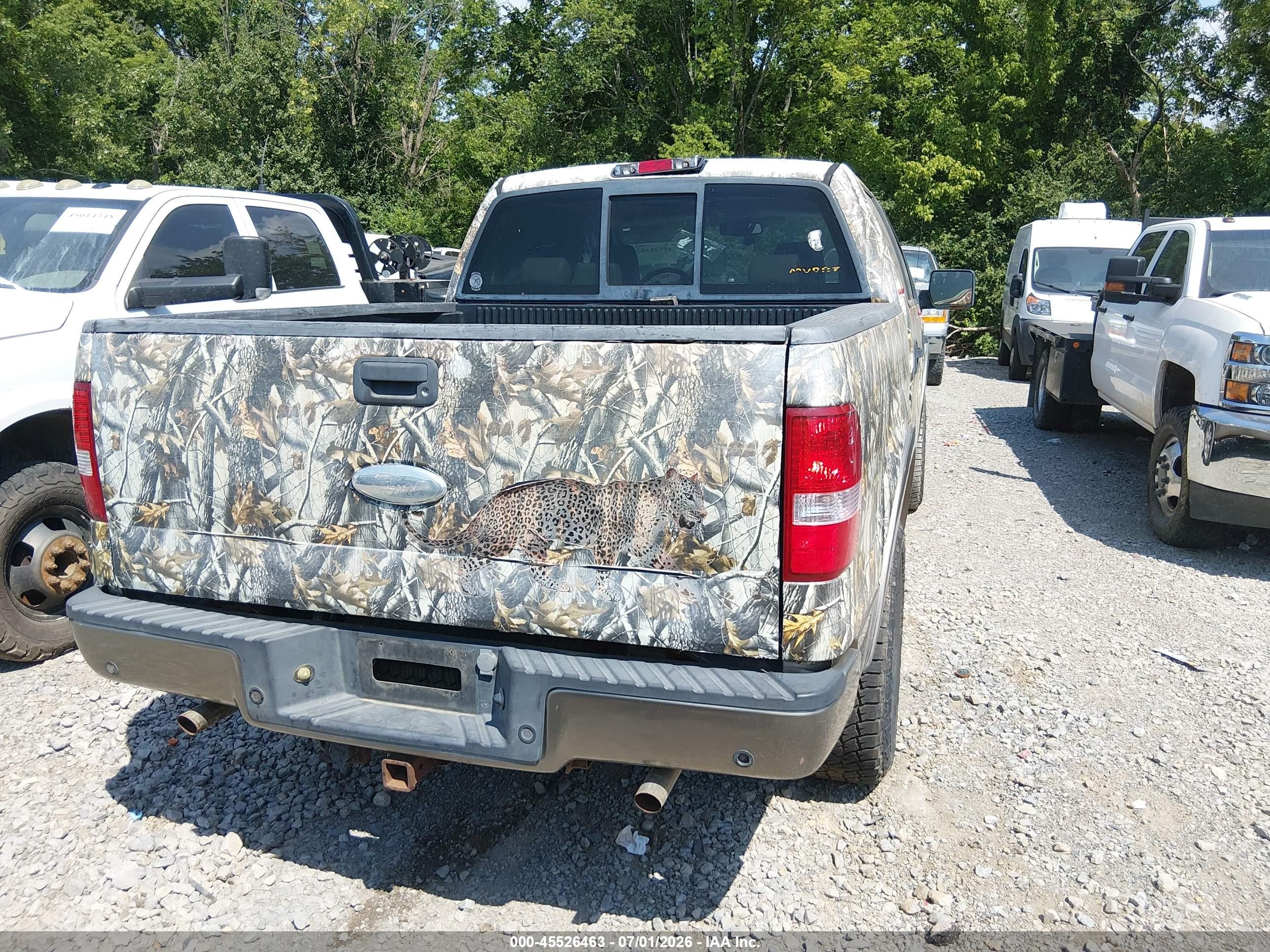 2006 Ford F-150   Blue vin: 1FTPW14V96FB16022