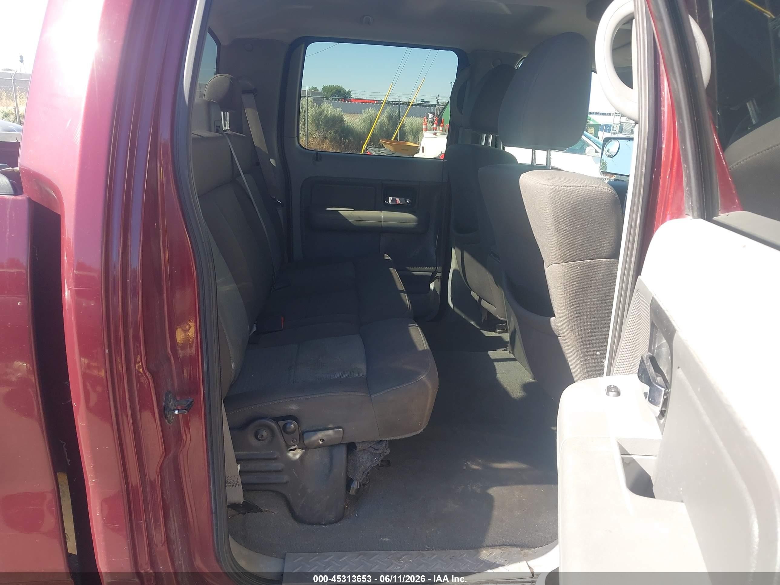 2006 Ford F-150 Fx4/lariat/xlt Maroon vin: 1FTPW14V96FB44791