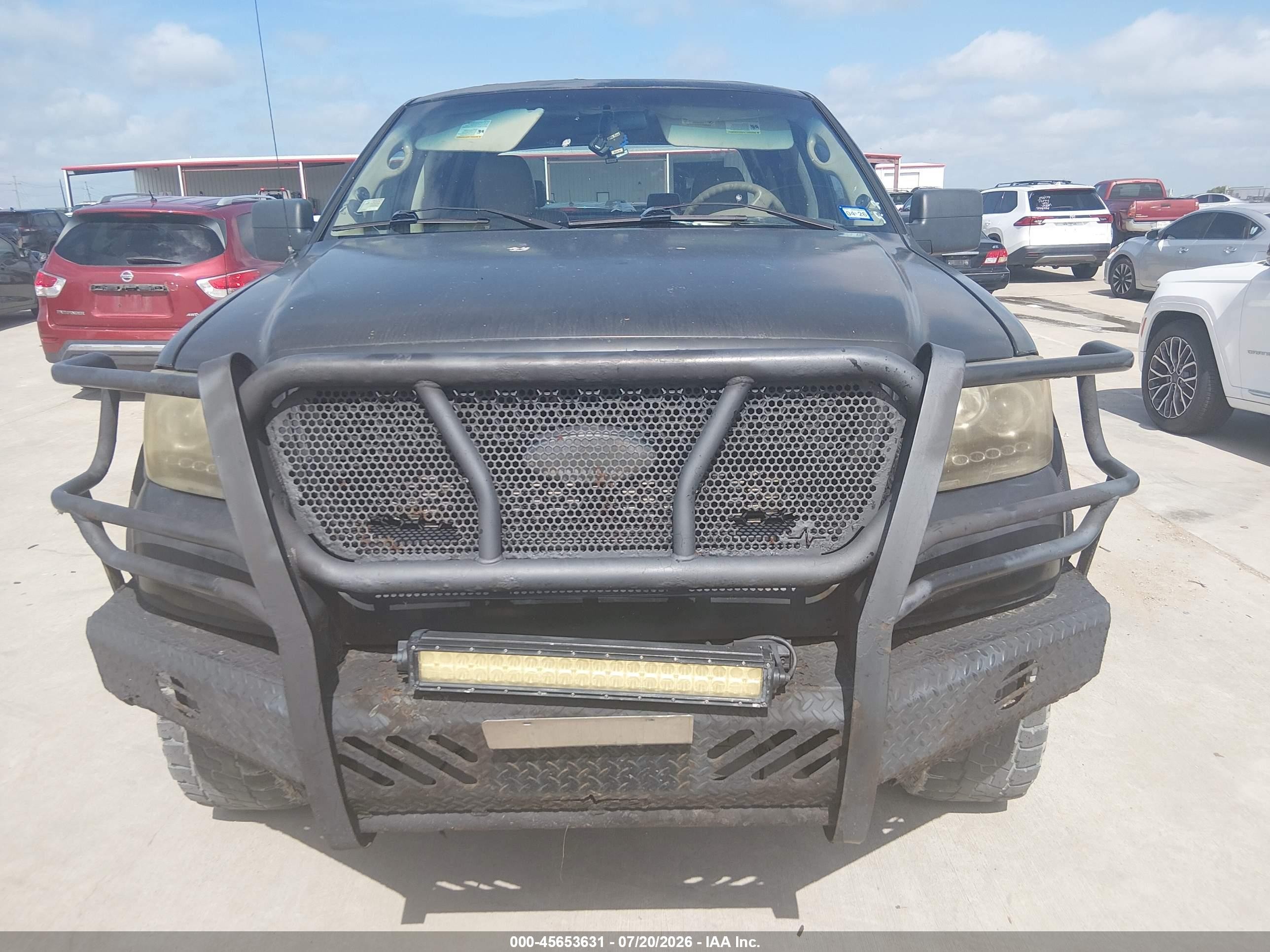 2006 Ford F-150 Fx4/lariat/xlt Black vin: 1FTPW14V96KC90762