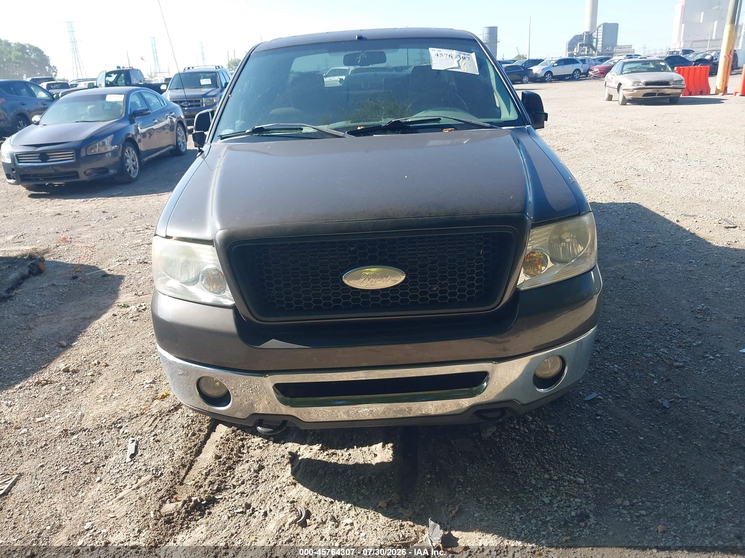 2006 Ford F-150 Fx4/lariat/xlt Gray vin: 1FTPW14V96KD77240