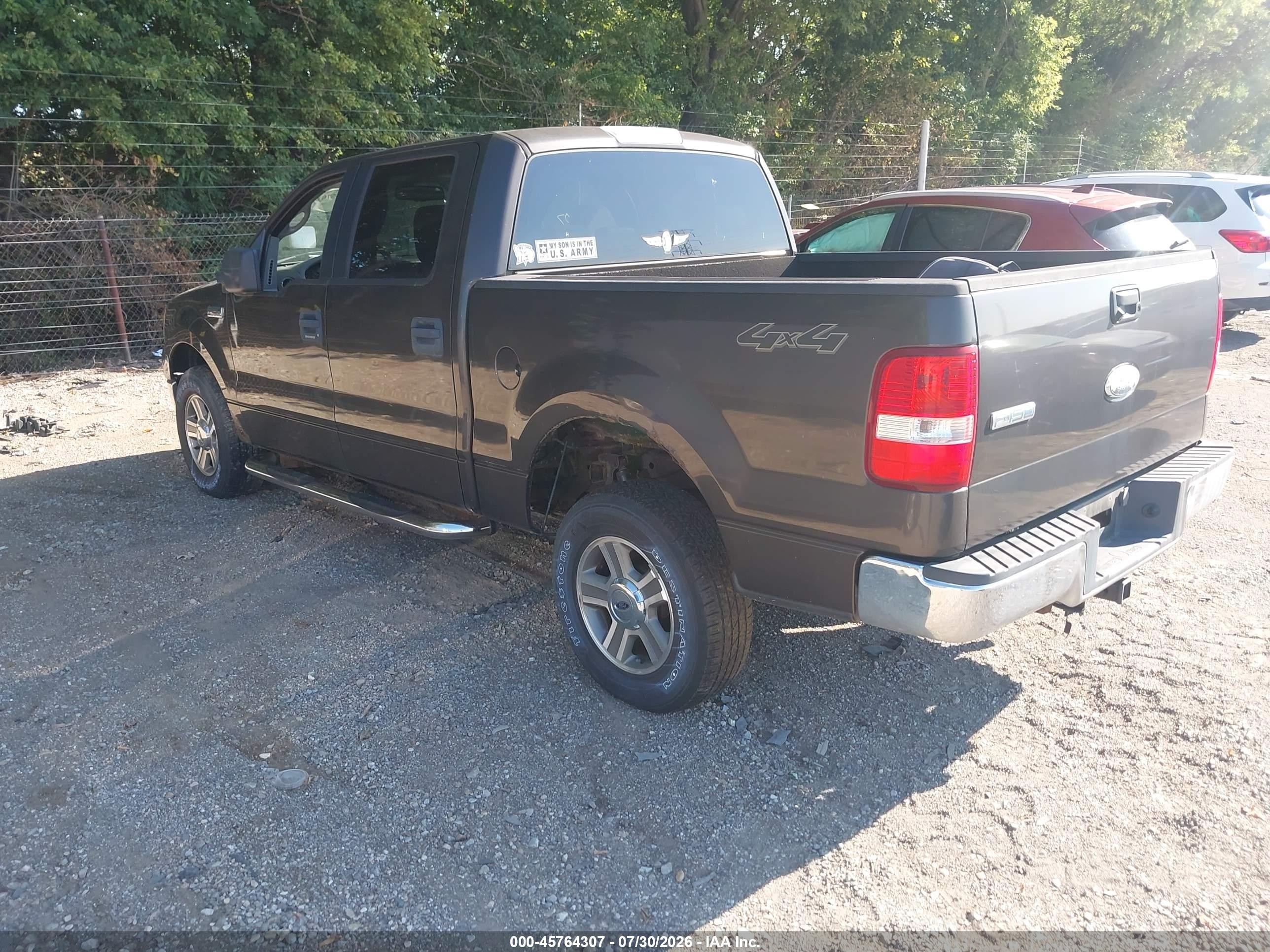 2006 Ford F-150 Fx4/lariat/xlt Gray vin: 1FTPW14V96KD77240