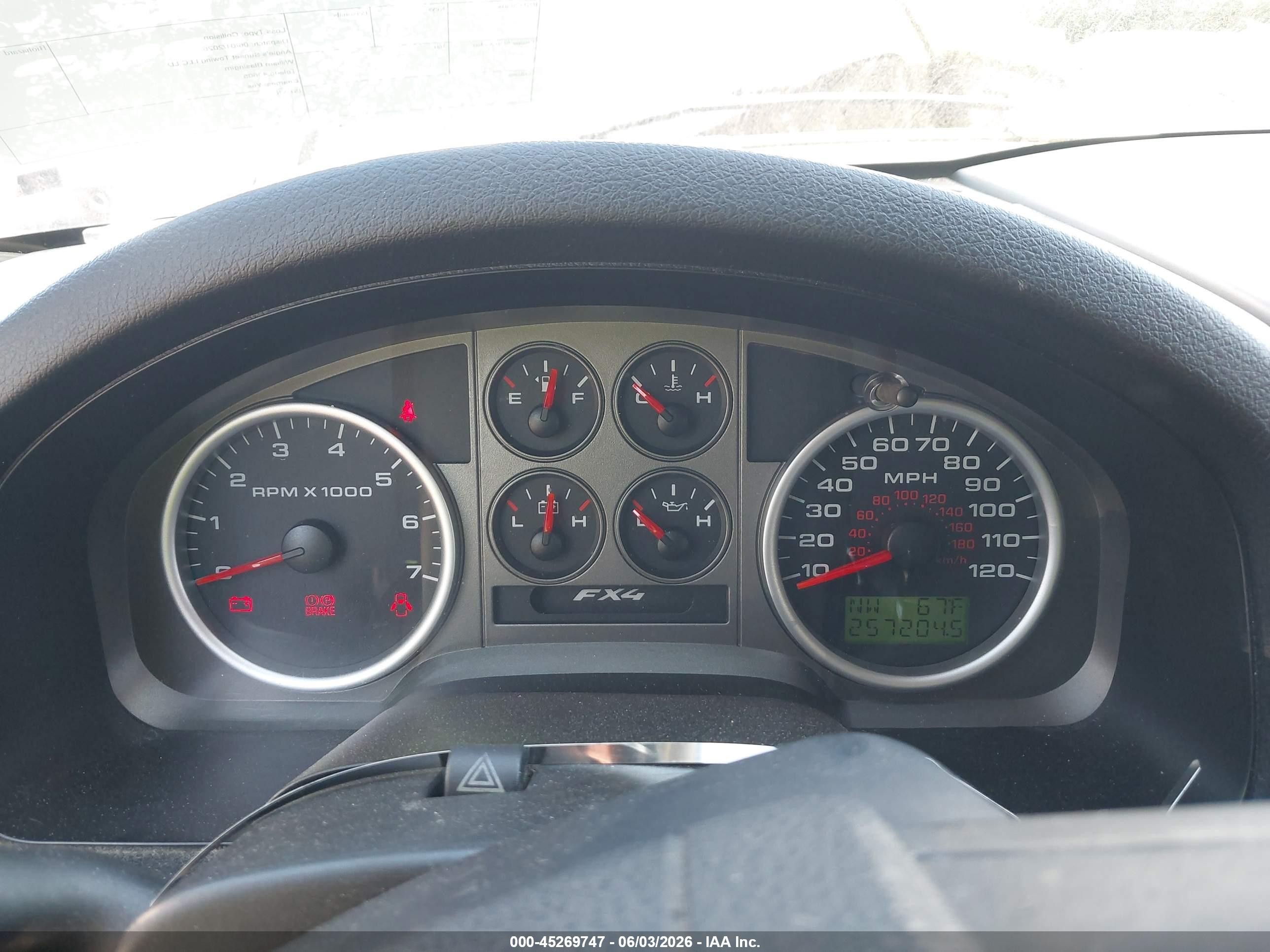 2007 Ford F-150 Fx4/lariat/xlt White vin: 1FTPW14V97FA15709