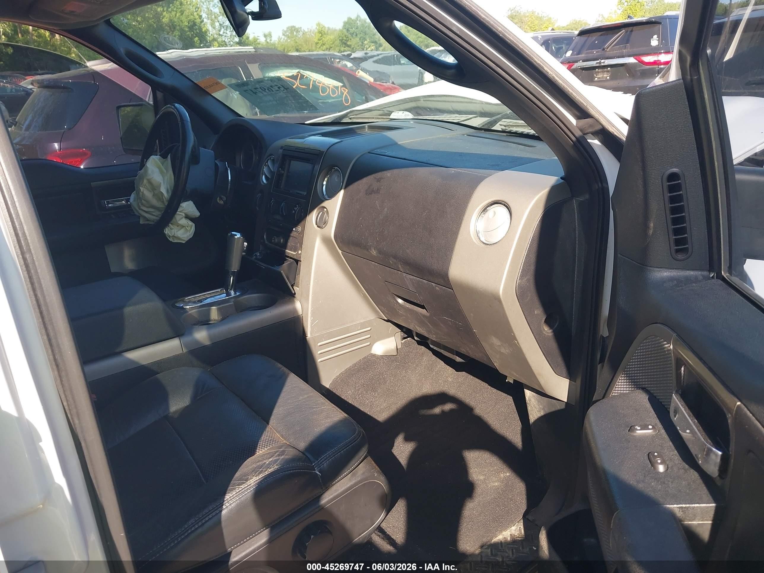 2007 Ford F-150 Fx4/lariat/xlt White vin: 1FTPW14V97FA15709