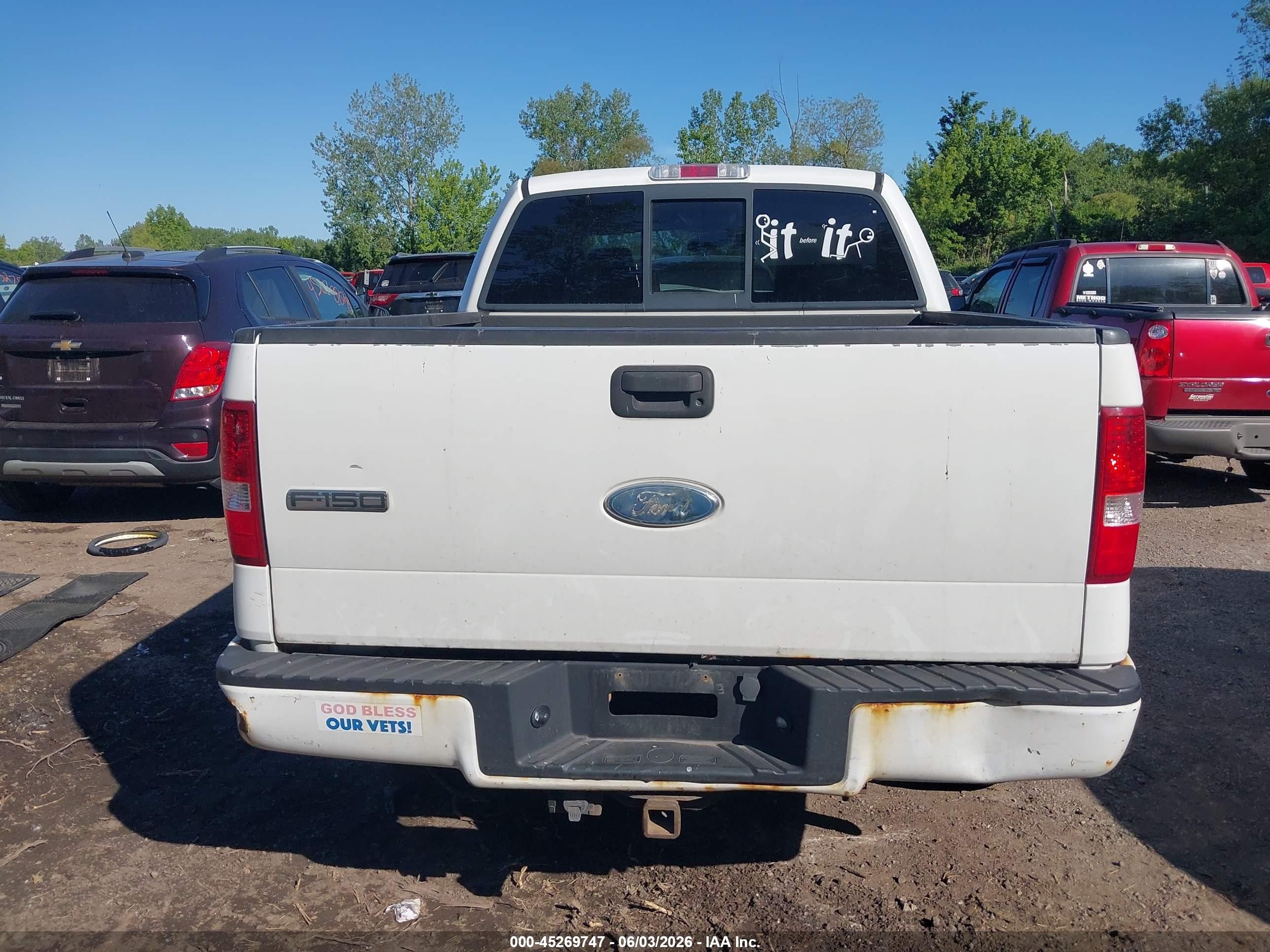 2007 Ford F-150 Fx4/lariat/xlt White vin: 1FTPW14V97FA15709