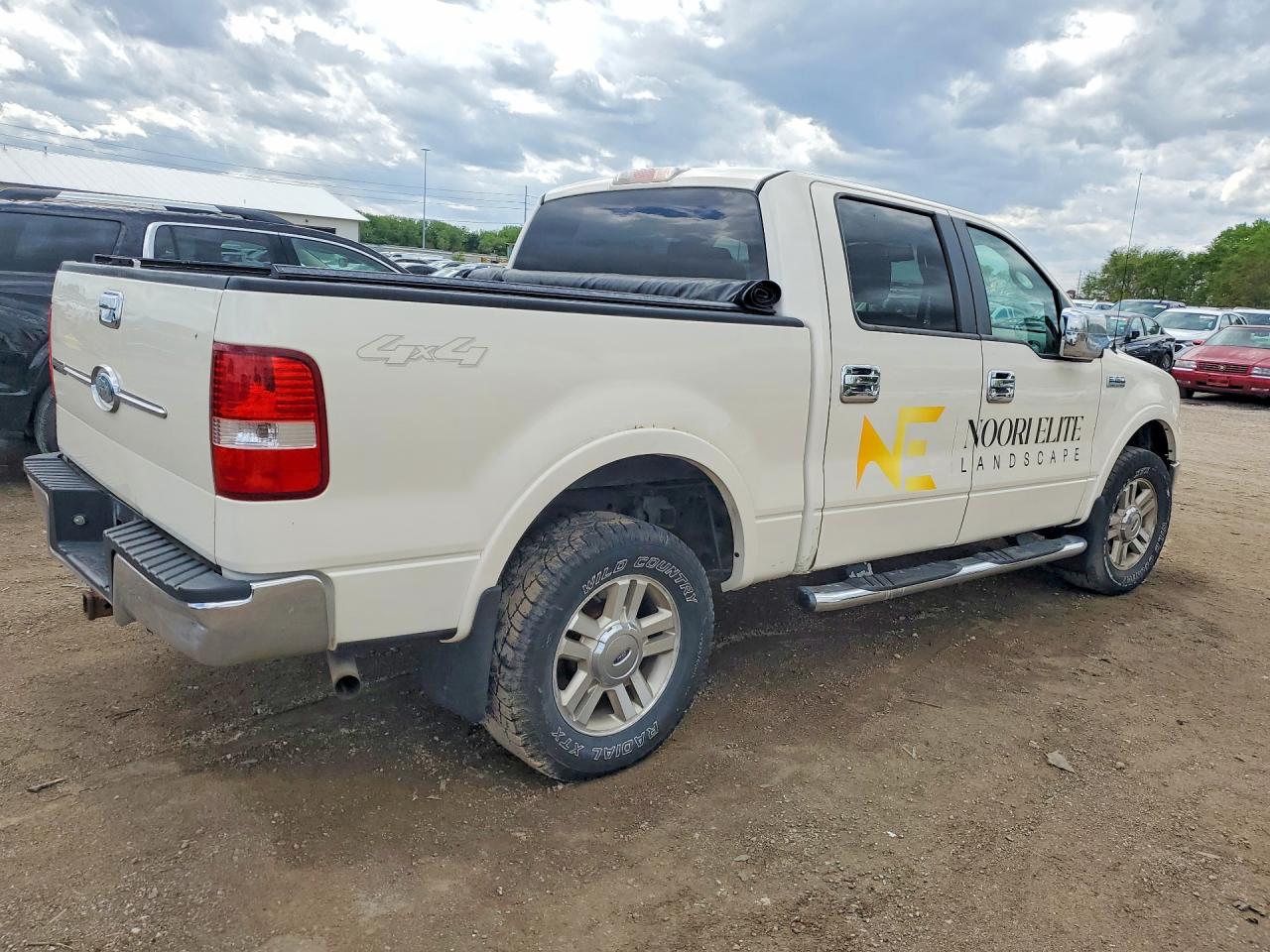 2007 Ford F150 Supercrew Cream vin: 1FTPW14V97FA46815