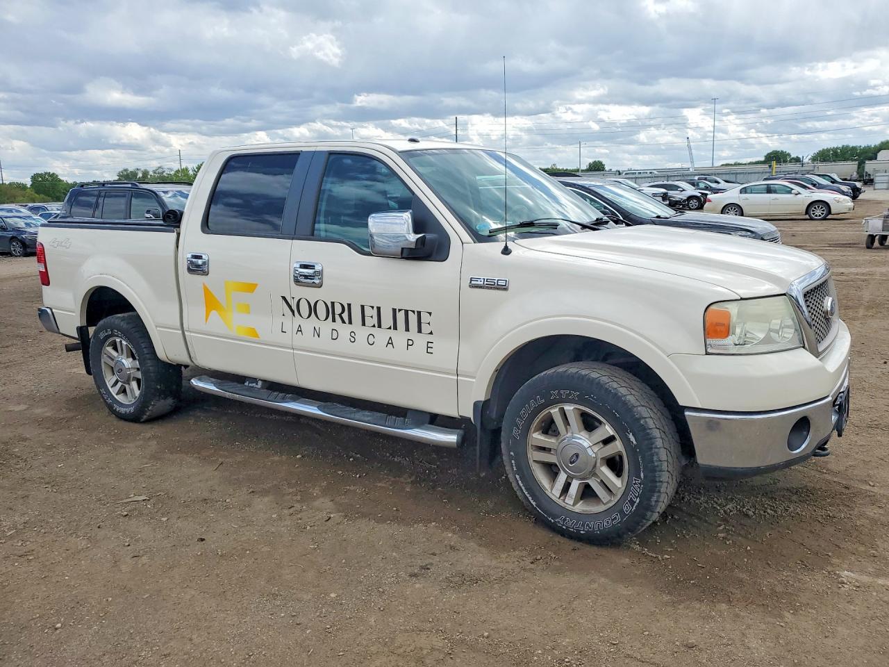 2007 Ford F150 Supercrew Cream vin: 1FTPW14V97FA46815