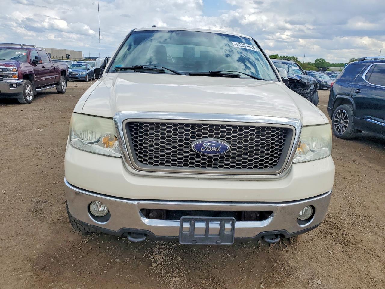 2007 Ford F150 Supercrew Cream vin: 1FTPW14V97FA46815
