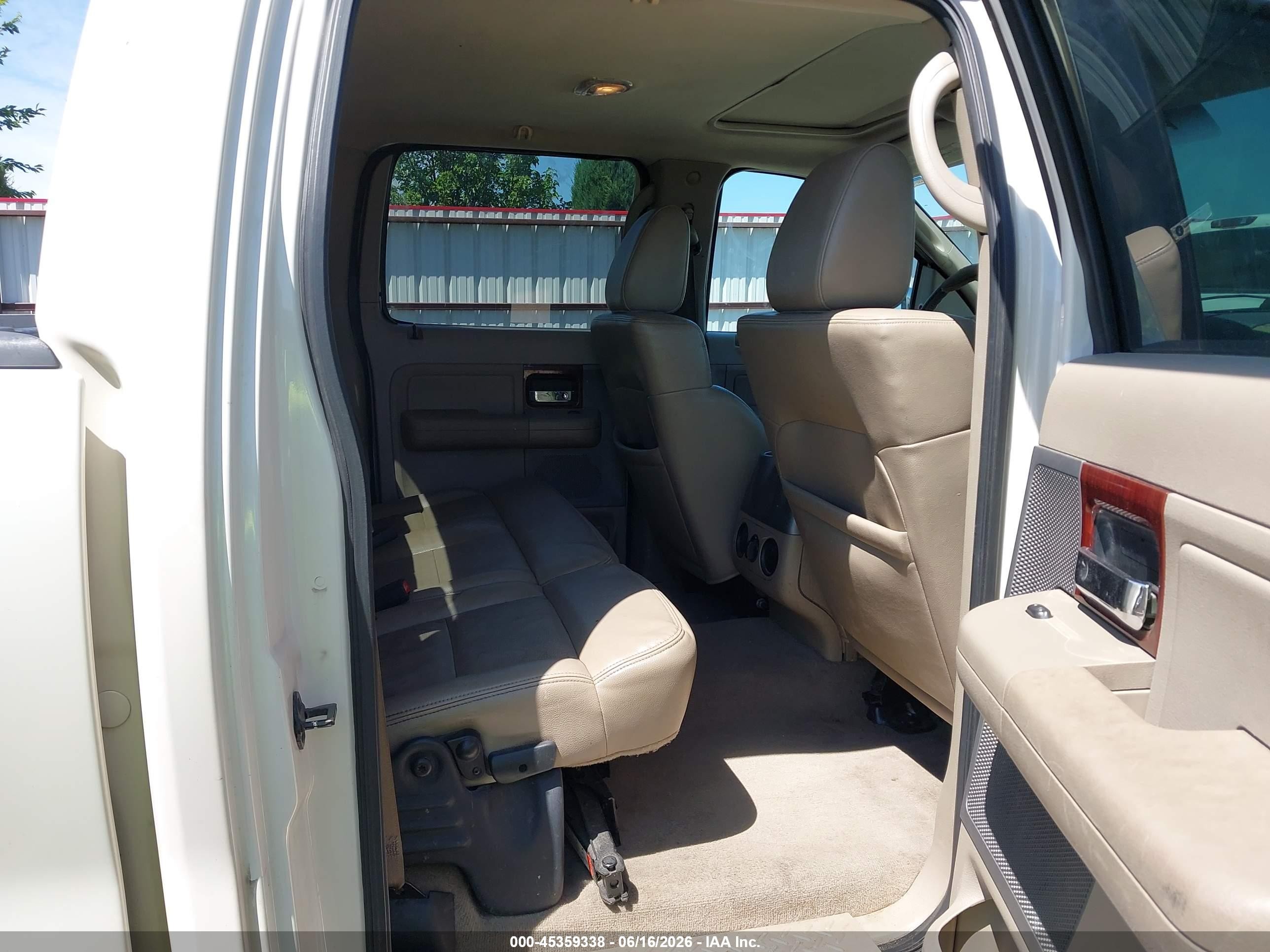 2007 Ford F-150 Fx4/lariat/xlt White vin: 1FTPW14V97FA92886