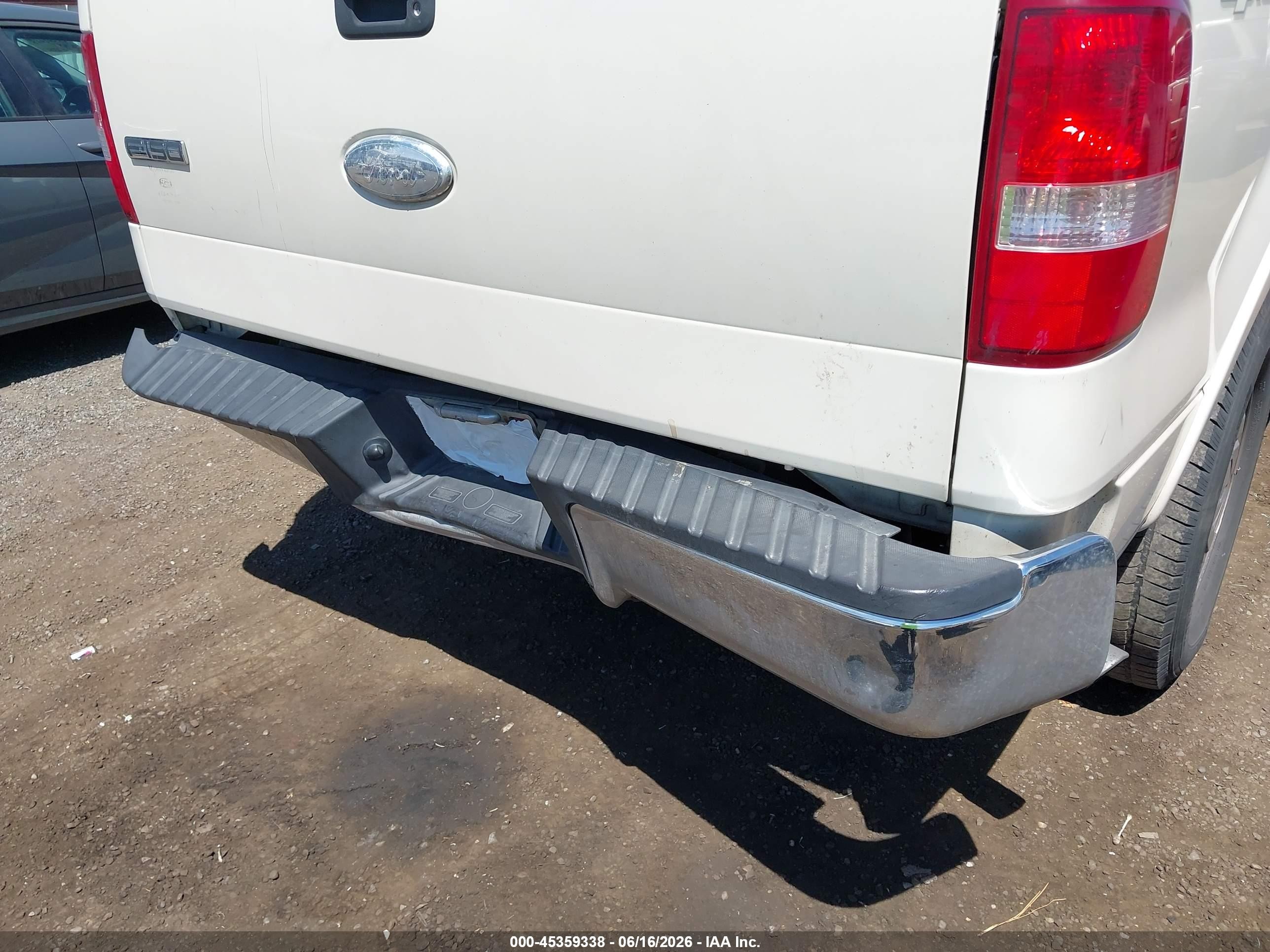 2007 Ford F-150 Fx4/lariat/xlt White vin: 1FTPW14V97FA92886