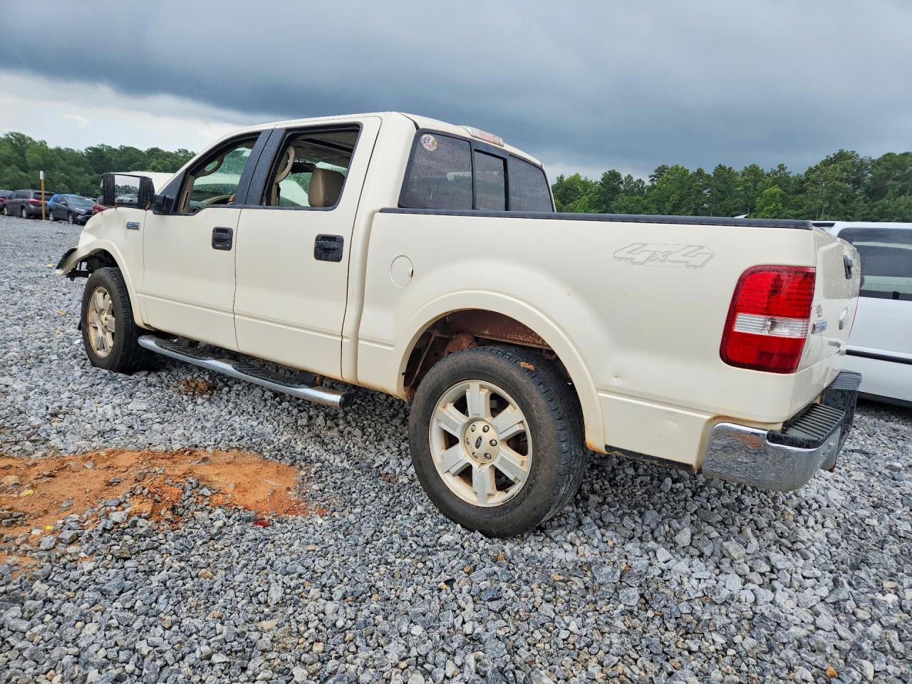 2007 Ford F150 Supercrew Beige vin: 1FTPW14V97FA97022