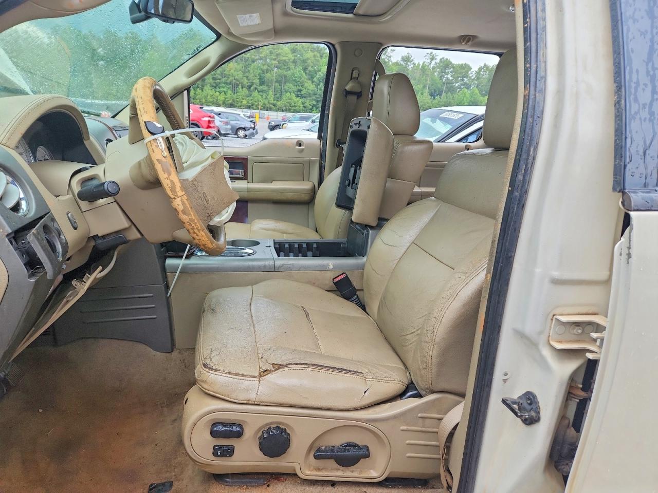 2007 Ford F150 Supercrew Beige vin: 1FTPW14V97FA97022