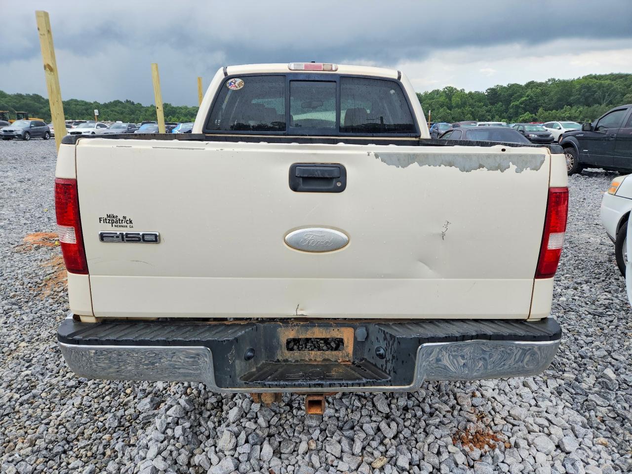 2007 Ford F150 Supercrew Beige vin: 1FTPW14V97FA97022