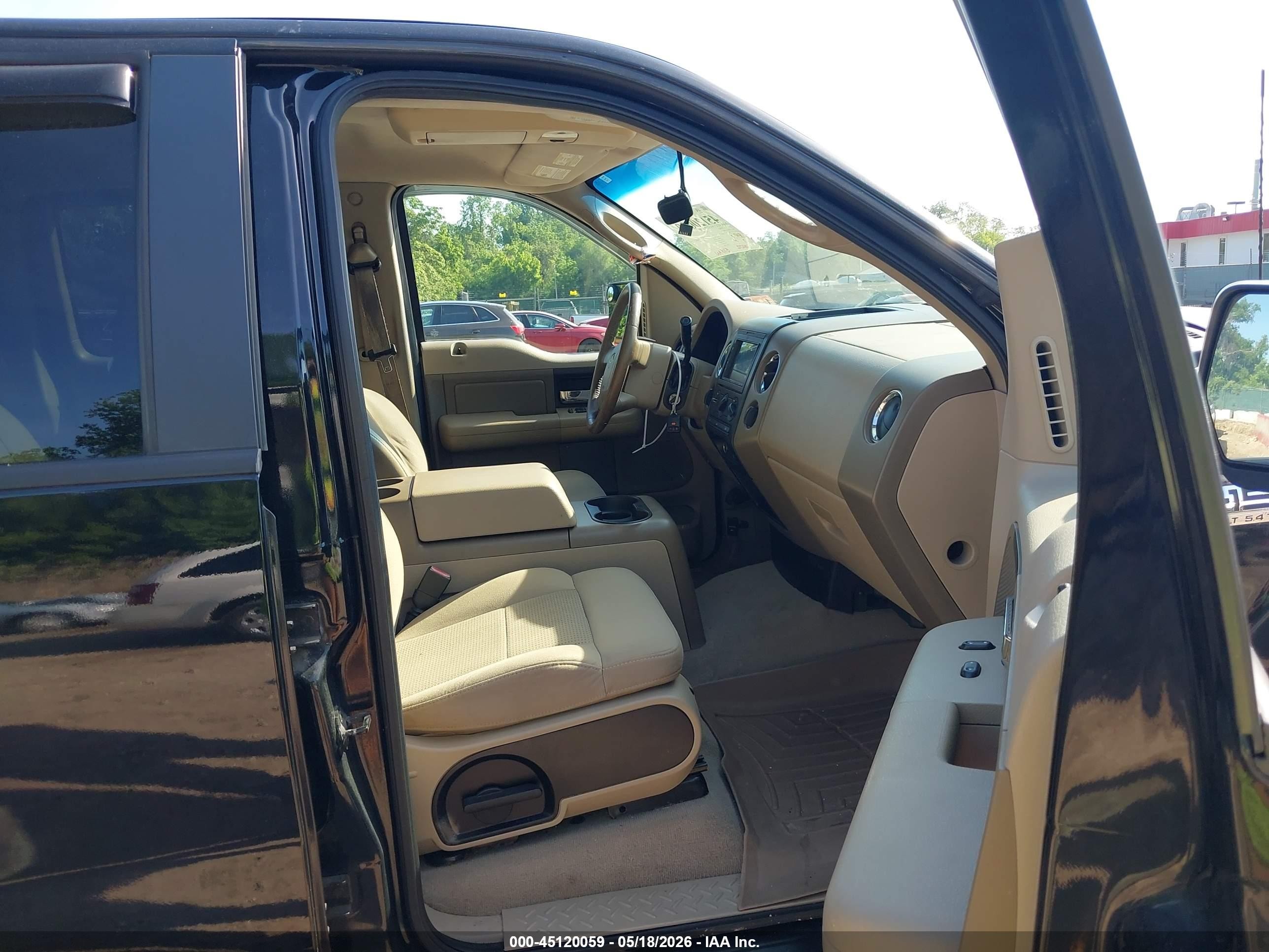 2007 Ford F-150 Fx4/lariat/xlt Black vin: 1FTPW14V97FB40421