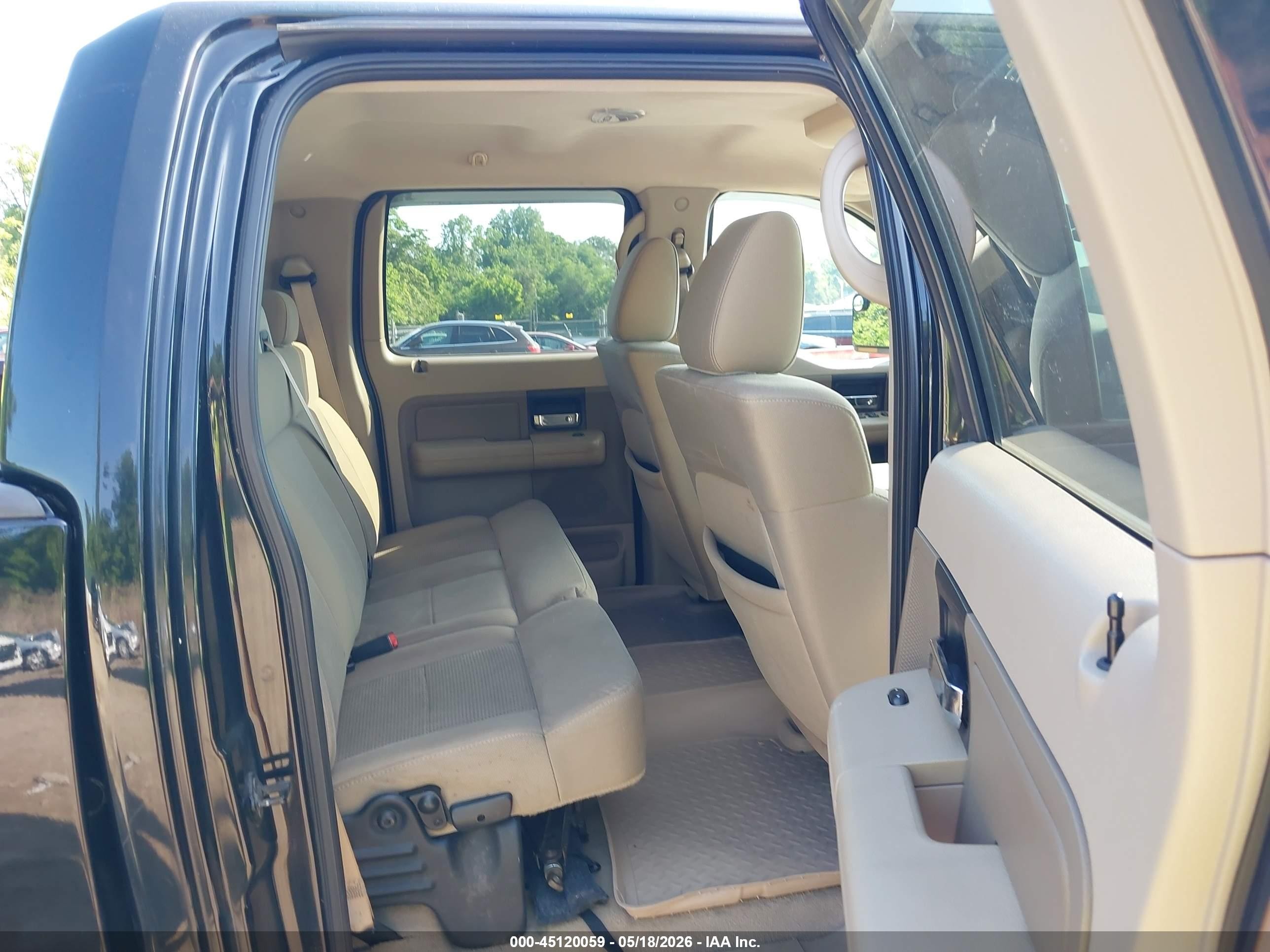 2007 Ford F-150 Fx4/lariat/xlt Black vin: 1FTPW14V97FB40421