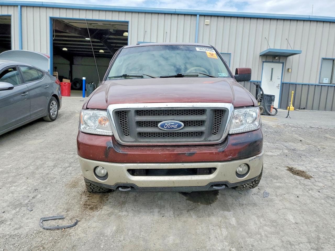 2007 Ford F150 Supercrew Brown vin: 1FTPW14V97KB00525
