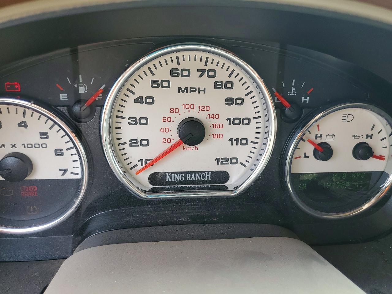 2007 Ford F150 Supercrew Brown vin: 1FTPW14V97KB00525
