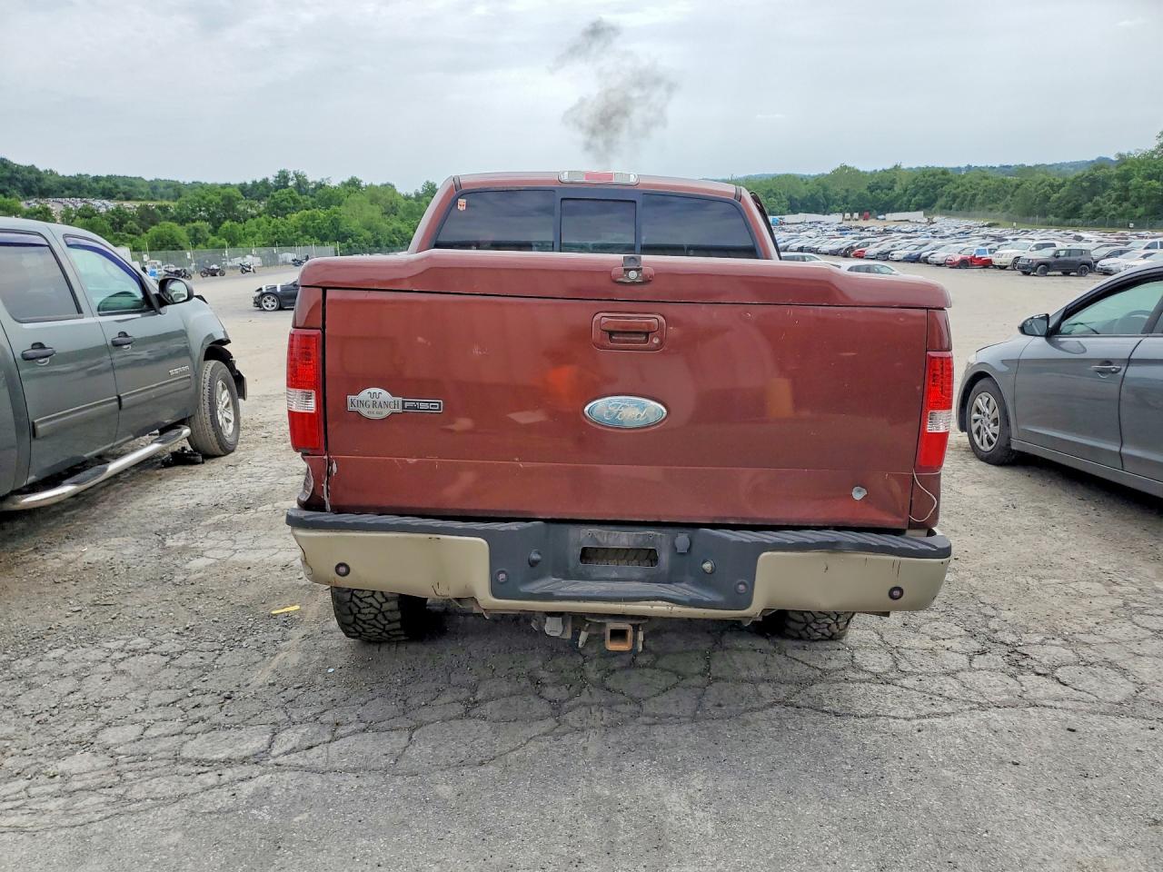2007 Ford F150 Supercrew Brown vin: 1FTPW14V97KB00525