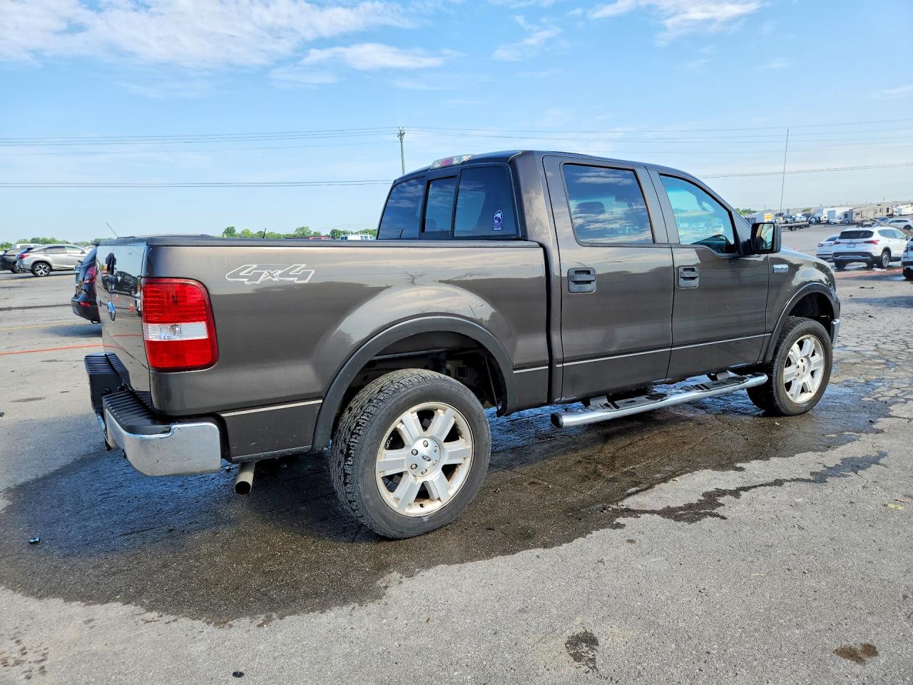 2007 Ford F150 Supercrew Gray vin: 1FTPW14V97KB13047