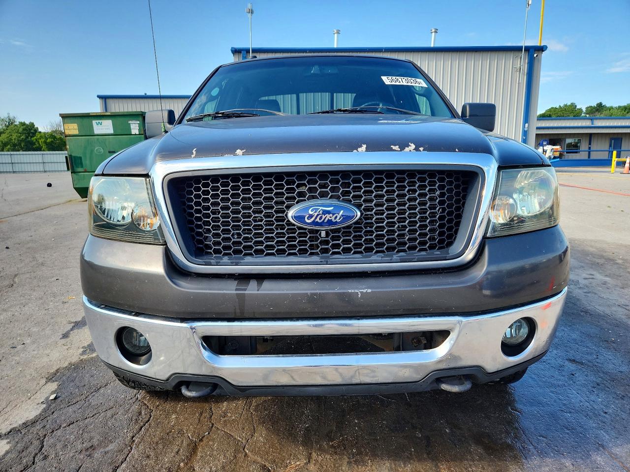 2007 Ford F150 Supercrew Gray vin: 1FTPW14V97KB13047