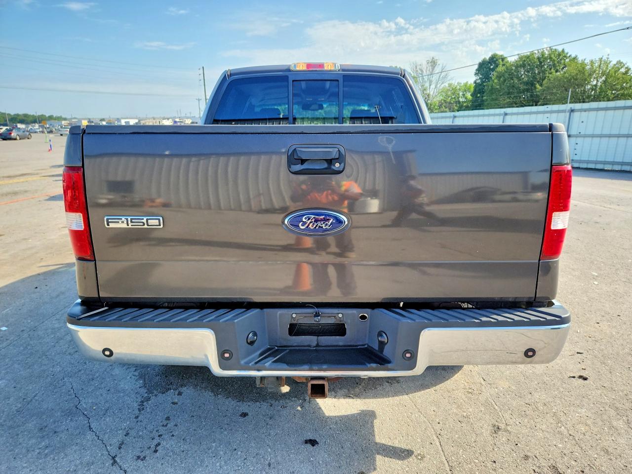 2007 Ford F150 Supercrew Gray vin: 1FTPW14V97KB13047