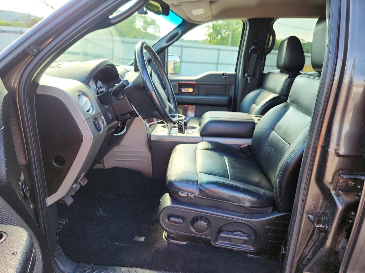 2007 Ford F150 Supercrew Gray vin: 1FTPW14V97KB13047