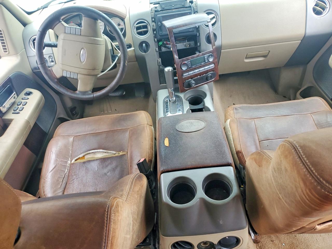 2007 Ford F150 Supercrew Brown vin: 1FTPW14V97KC62137