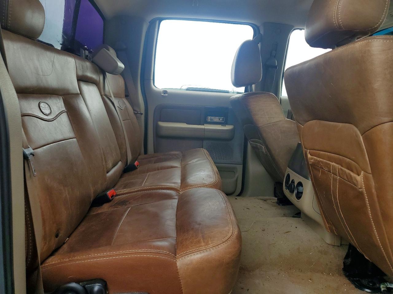 2007 Ford F150 Supercrew Brown vin: 1FTPW14V97KC62137