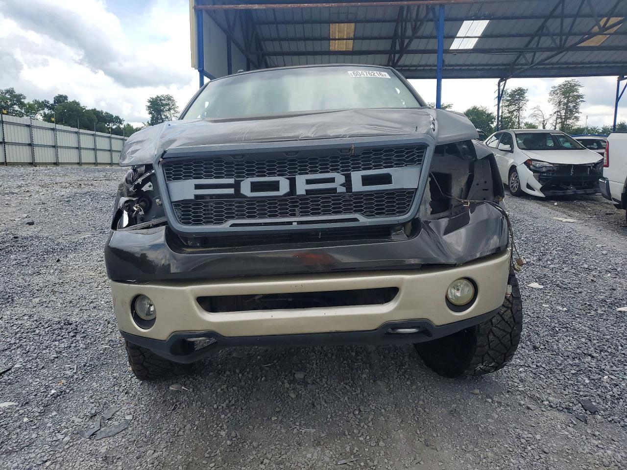 2007 Ford F150 Supercrew Brown vin: 1FTPW14V97KC62137