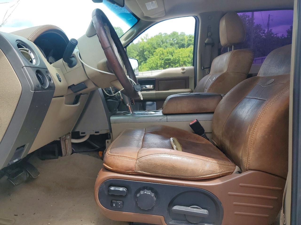 2007 Ford F150 Supercrew Brown vin: 1FTPW14V97KC62137