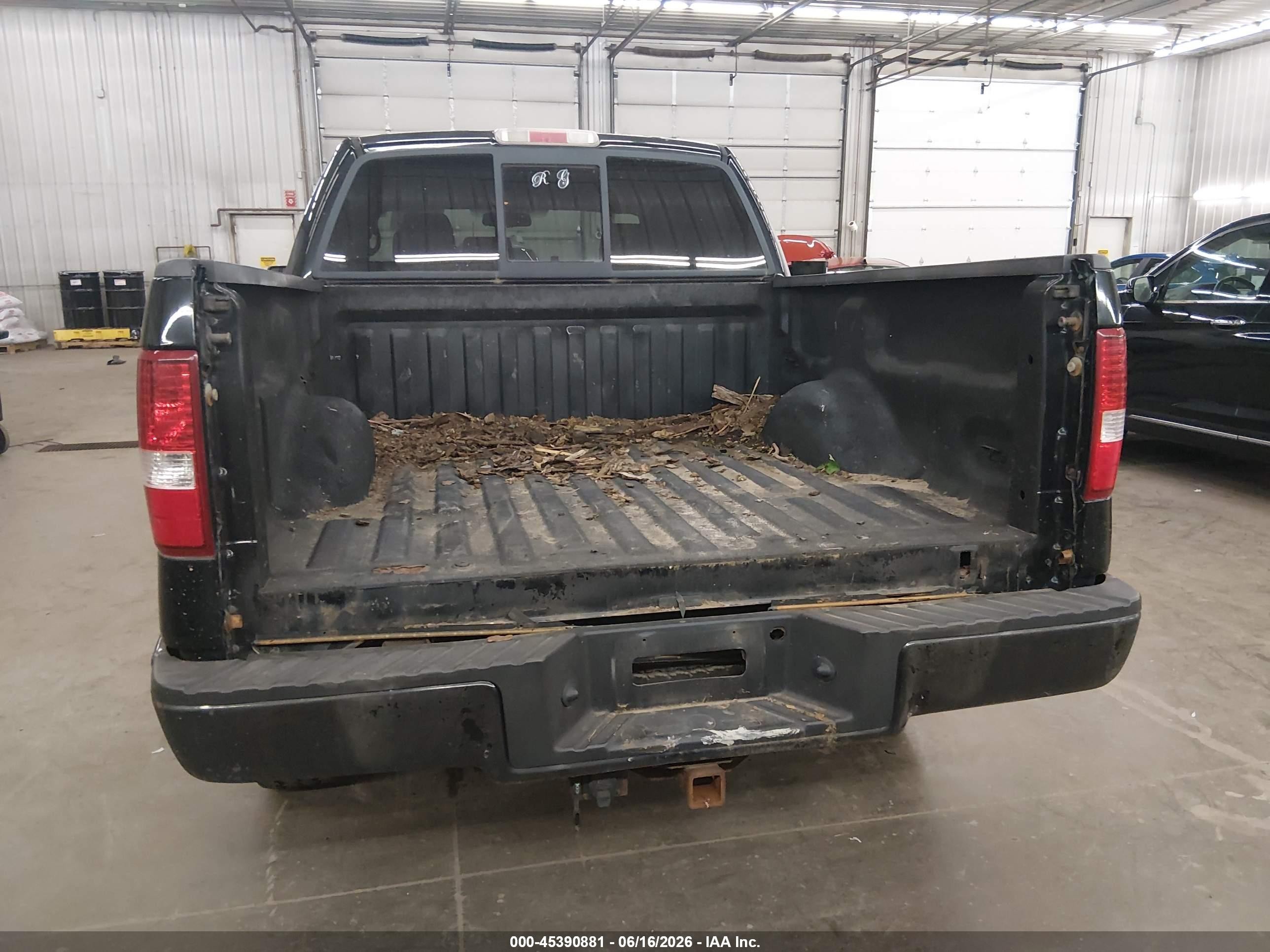 2007 Ford F-150 Fx4/lariat/xlt Black vin: 1FTPW14V97KC86955