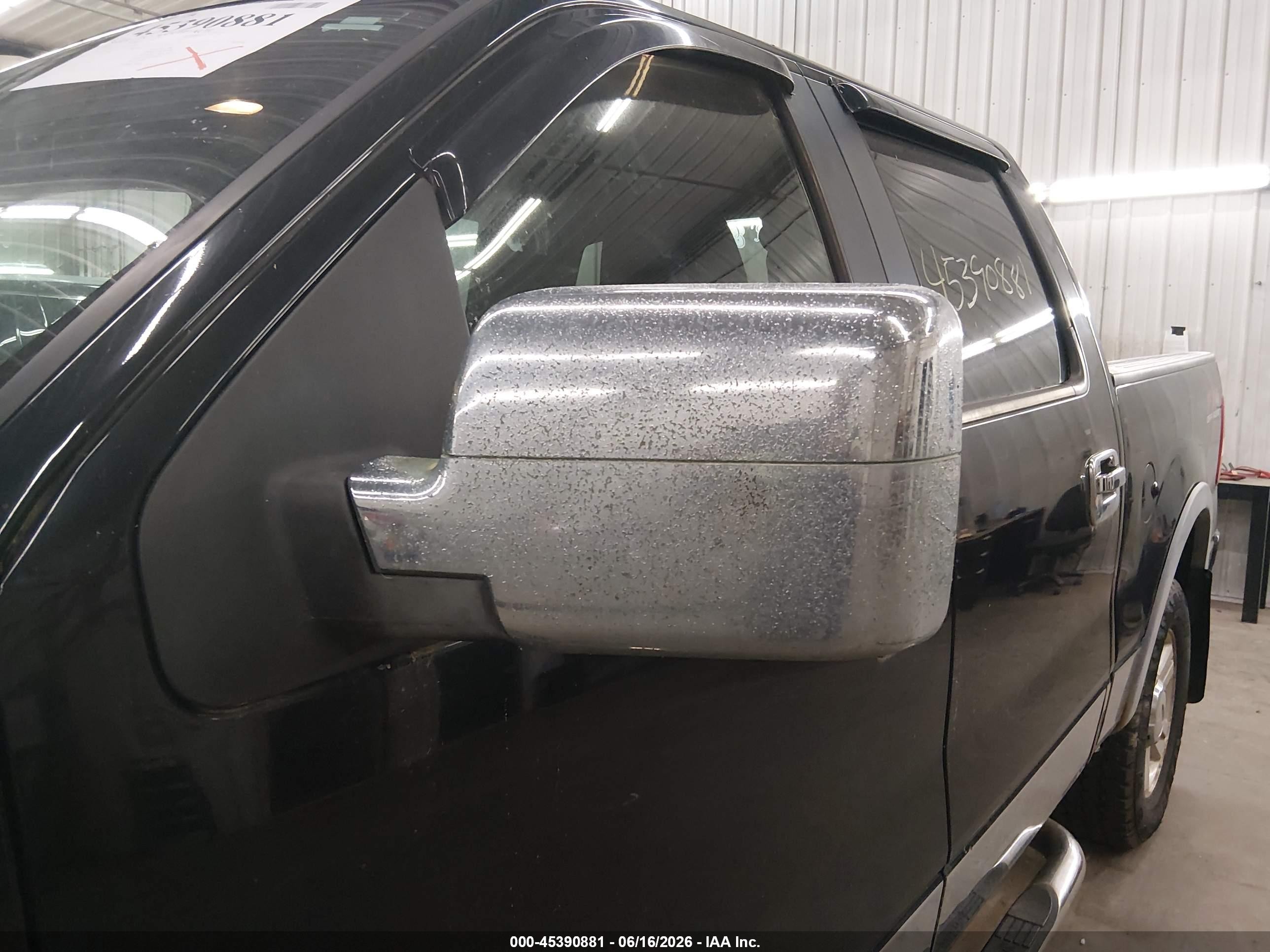 2007 Ford F-150 Fx4/lariat/xlt Black vin: 1FTPW14V97KC86955