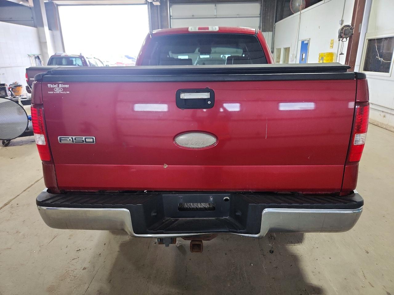 2007 Ford F150 Supercrew Red vin: 1FTPW14V97KD07691