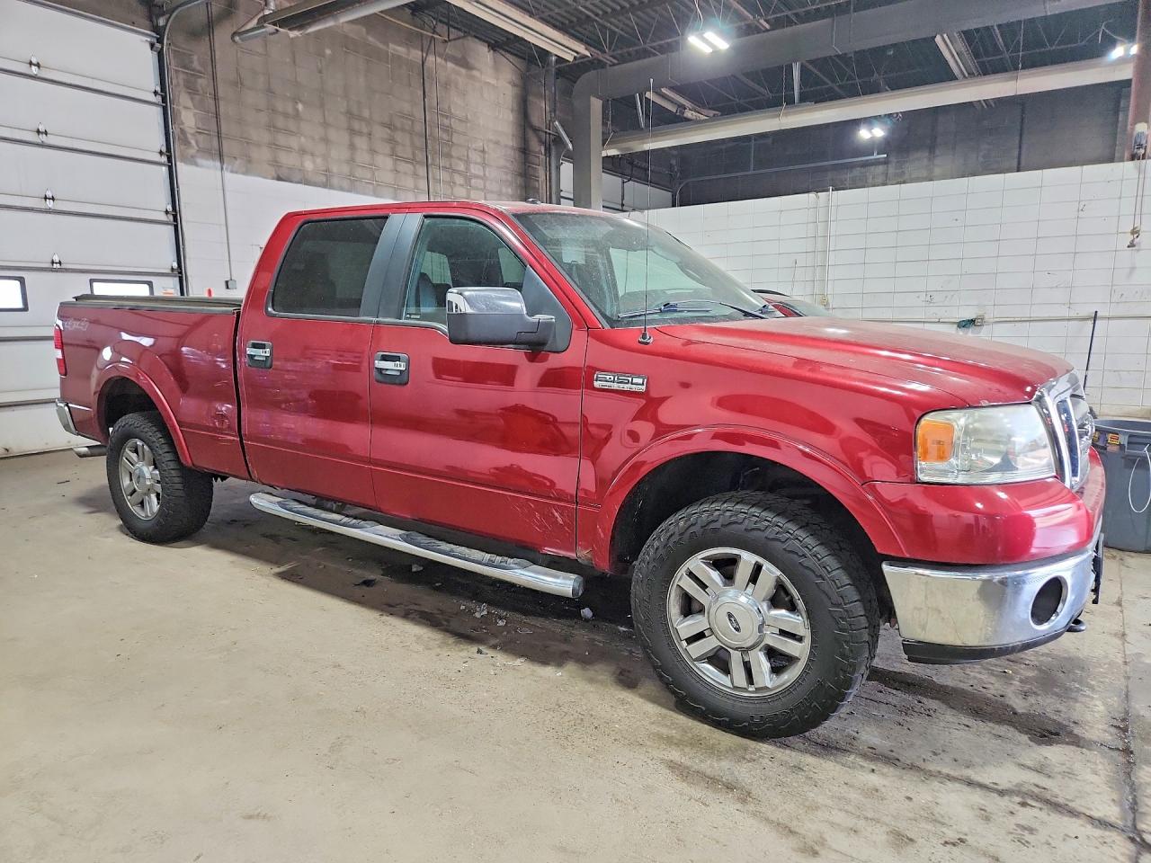 2007 Ford F150 Supercrew Red vin: 1FTPW14V97KD07691