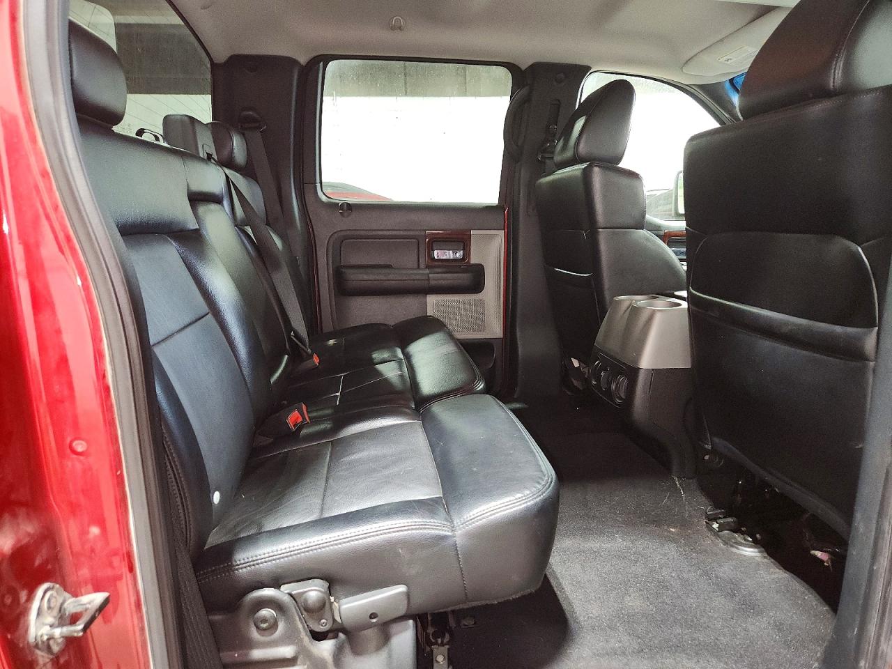 2007 Ford F150 Supercrew Red vin: 1FTPW14V97KD07691