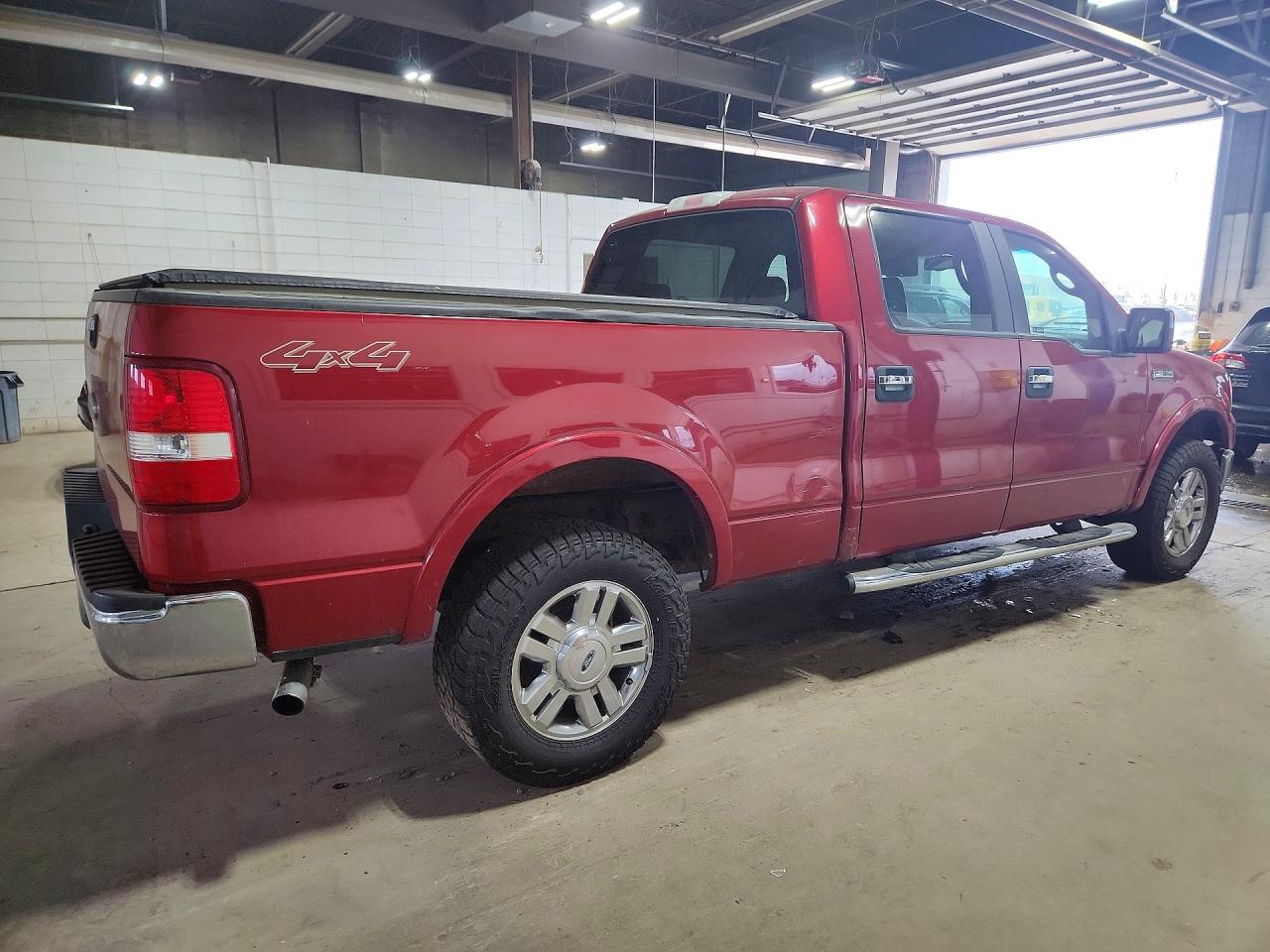 2007 Ford F150 Supercrew Red vin: 1FTPW14V97KD07691