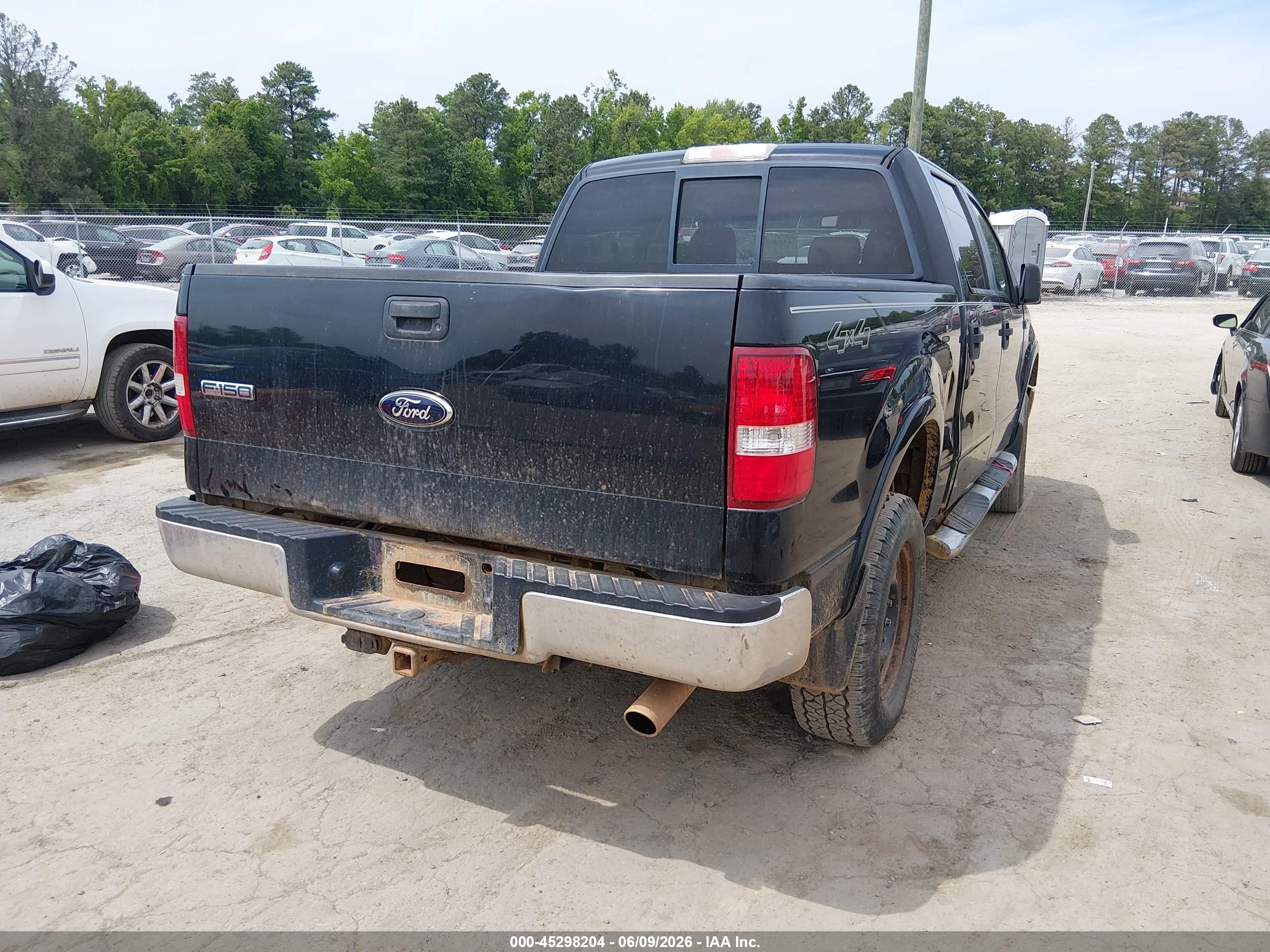 2008 Ford F-150 60th Anniversary/fx4/king Ranch/lariat/xlt Black vin: 1FTPW14V98FA22242