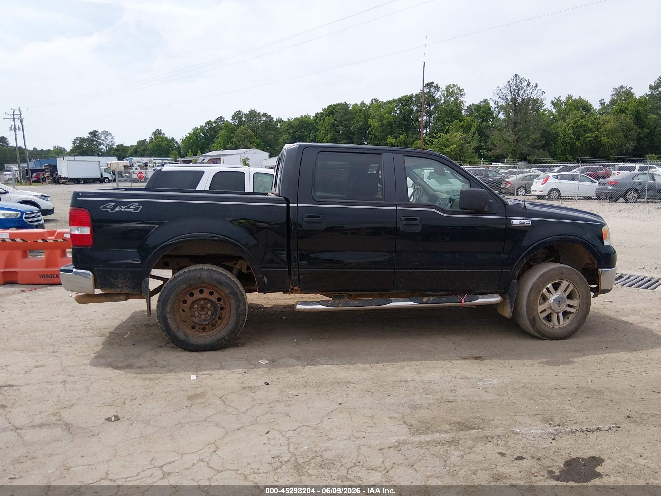 2008 Ford F-150 60th Anniversary/fx4/king Ranch/lariat/xlt Black vin: 1FTPW14V98FA22242