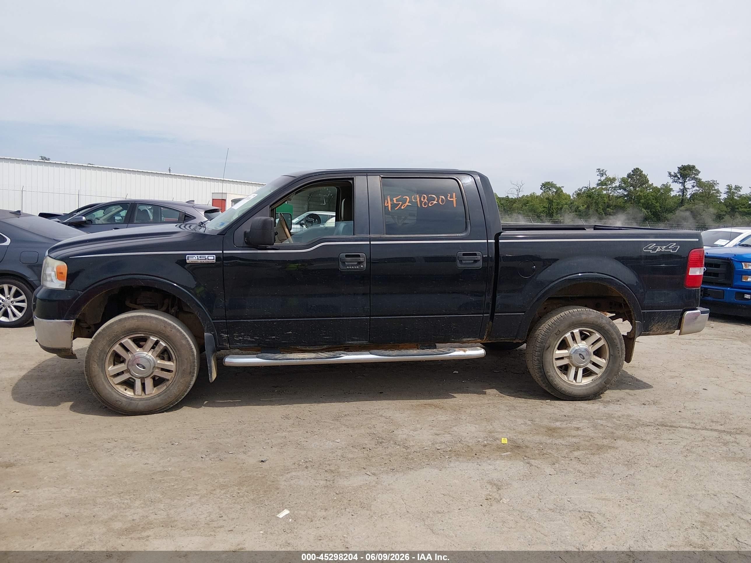 2008 Ford F-150 60th Anniversary/fx4/king Ranch/lariat/xlt Black vin: 1FTPW14V98FA22242