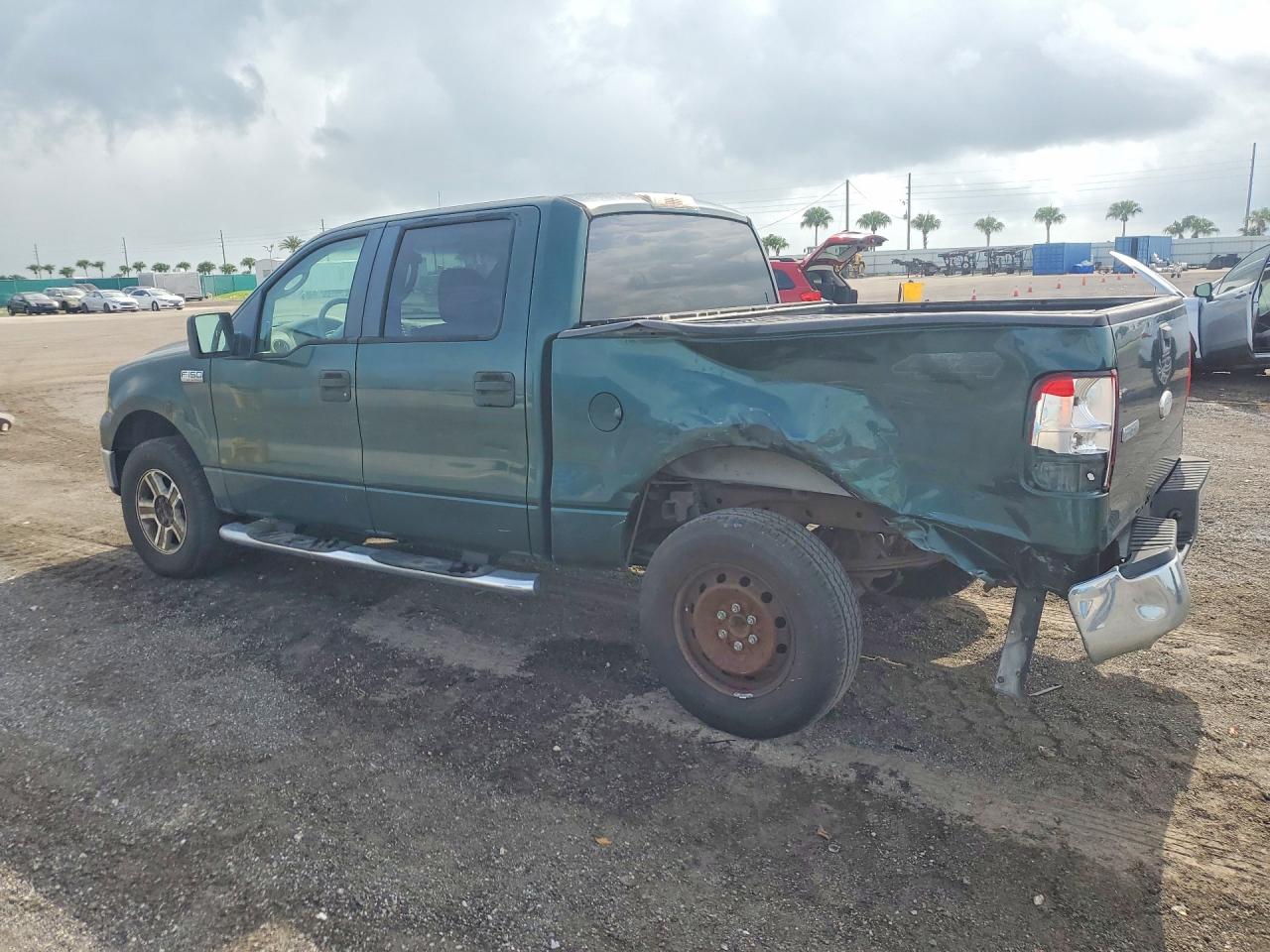 2008 Ford F150 Supercrew Green vin: 1FTPW14V98FA84045