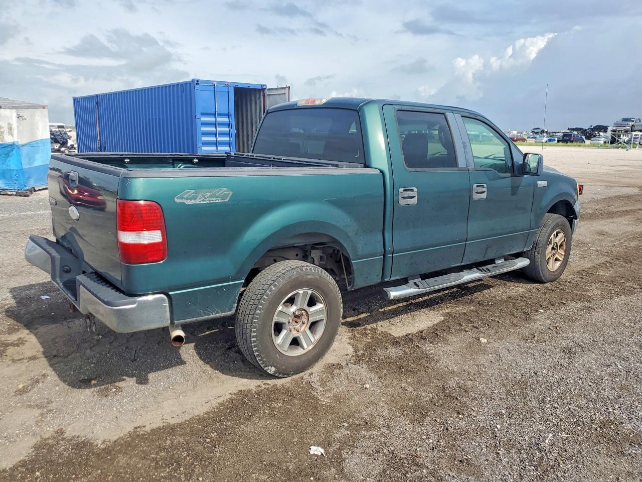 2008 Ford F150 Supercrew Green vin: 1FTPW14V98FA84045