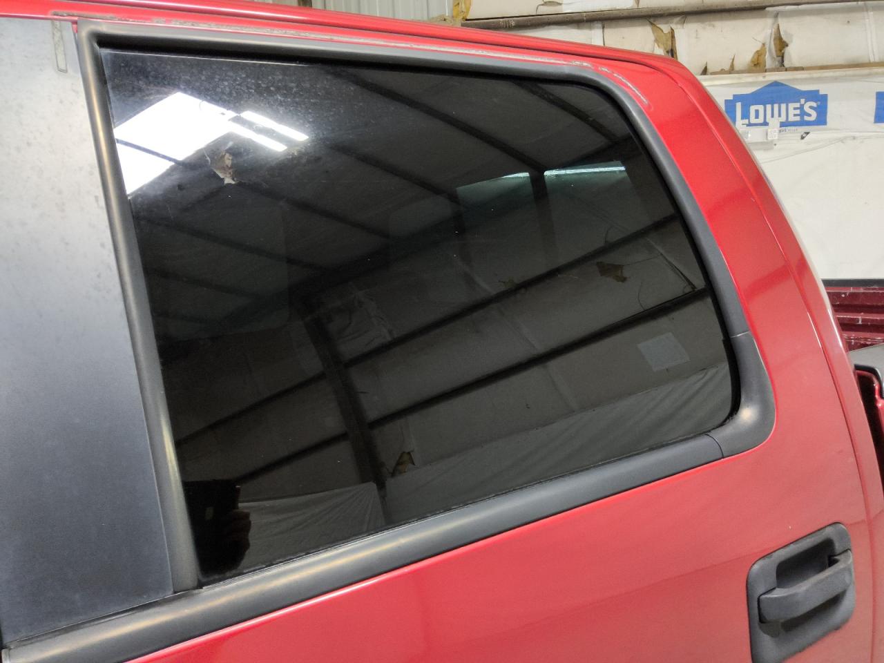 2008 Ford F150 Supercrew Red vin: 1FTPW14V98FB18274 Damage: Left Rear Door, Chipped, 1