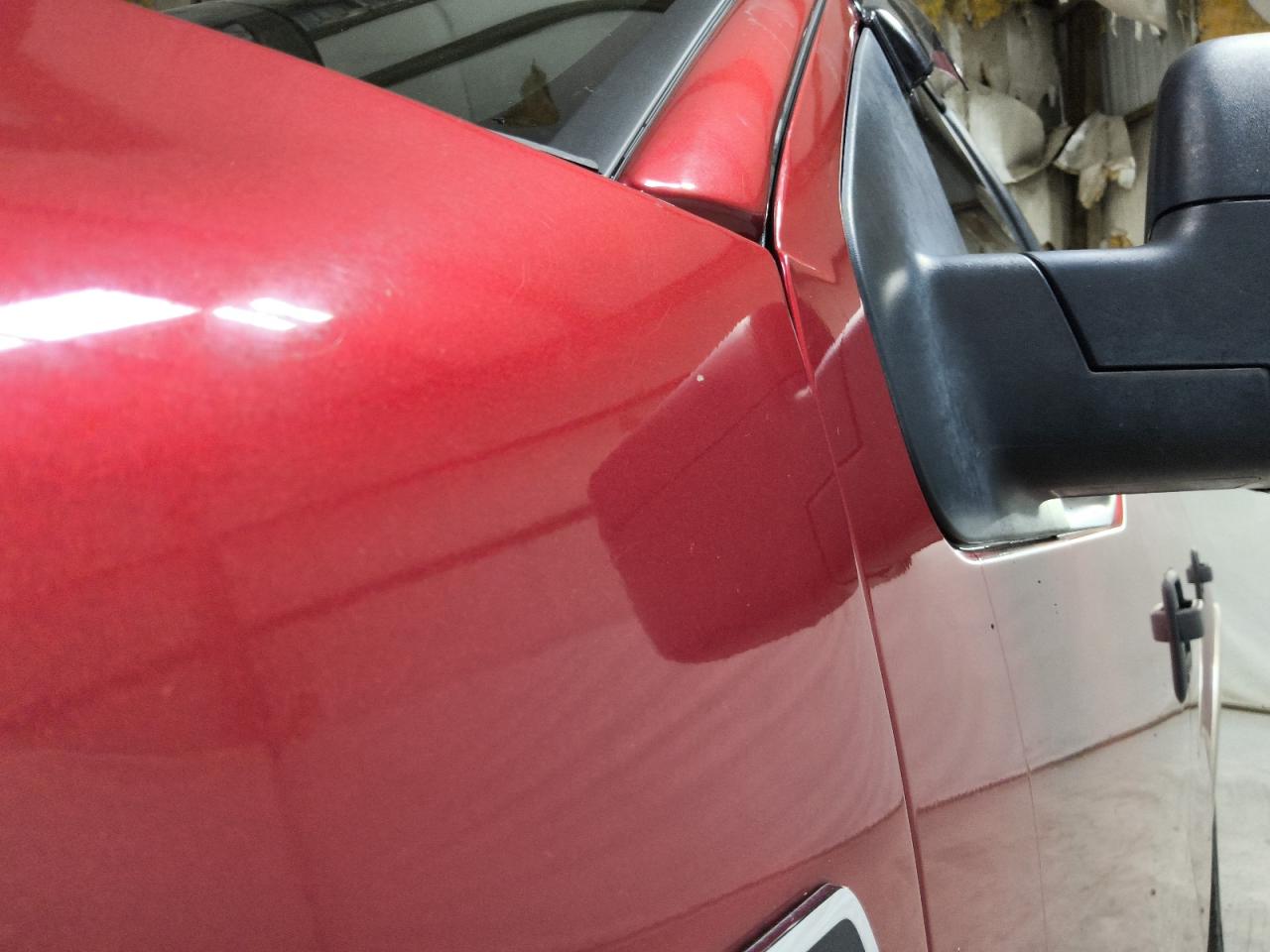 2008 Ford F150 Supercrew Red vin: 1FTPW14V98FB18274 Damage: Left Front Fender, Chipped, 1