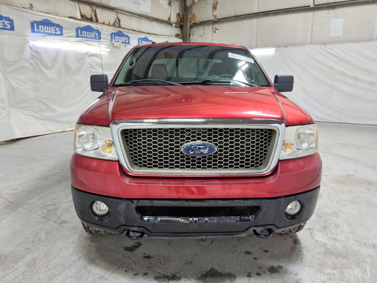 2008 Ford F150 Supercrew Red vin: 1FTPW14V98FB18274