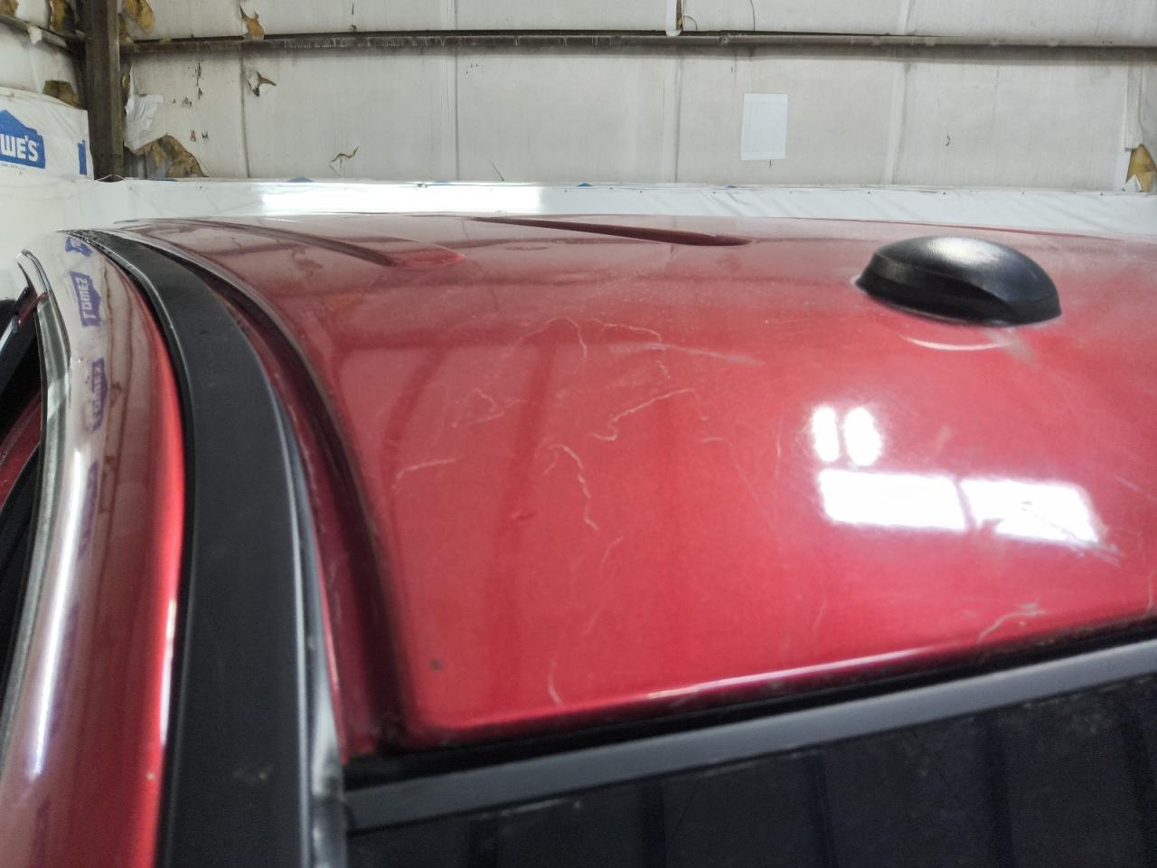 2008 Ford F150 Supercrew Red vin: 1FTPW14V98FB18274 Damage: Roof, Multiple Dents/Paint Damage, 3